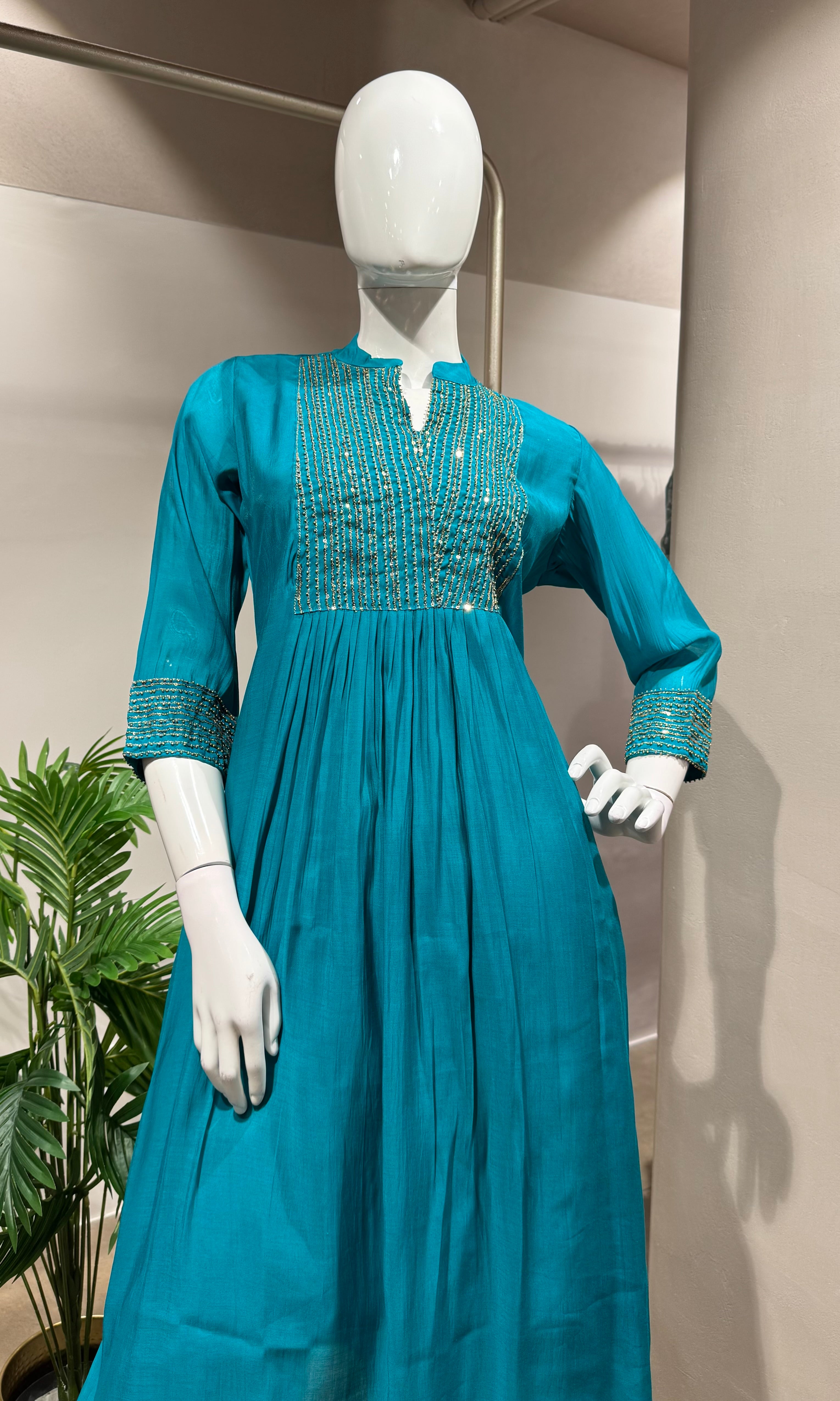 Rama Embroidered Kurta & Trouser Set