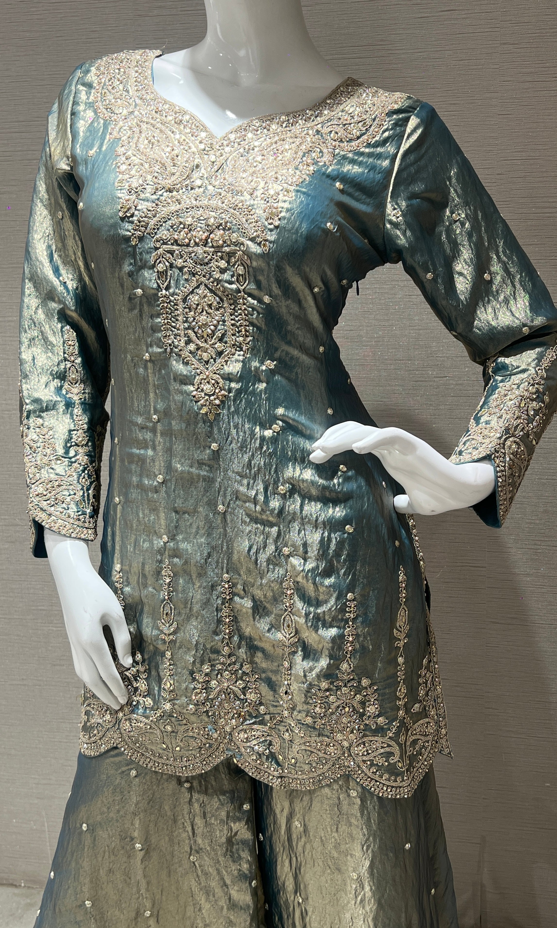 Sea blue palazzo