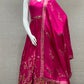 🌺Pink Anarkali long frock🌺