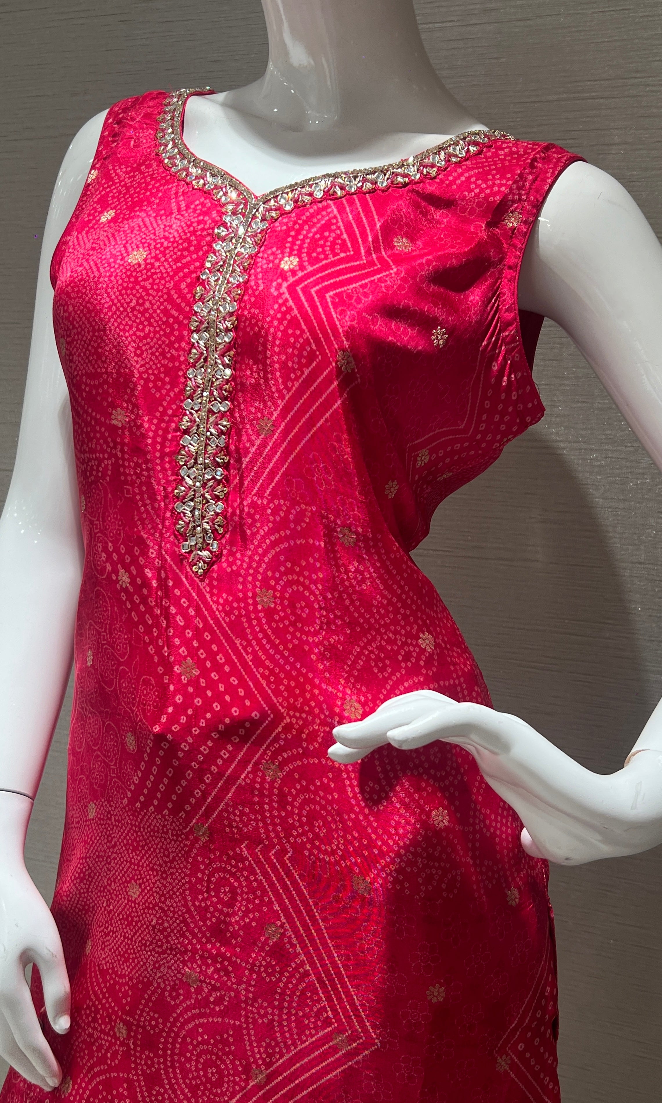 Pink kurta set
