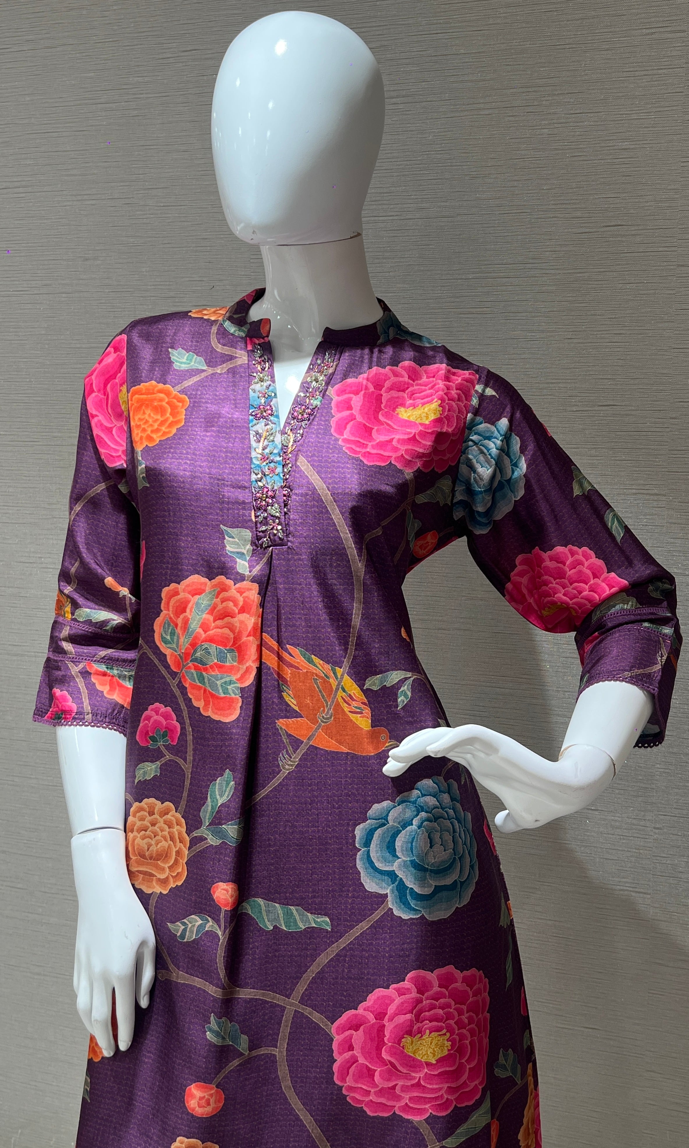 Purple Kurti top