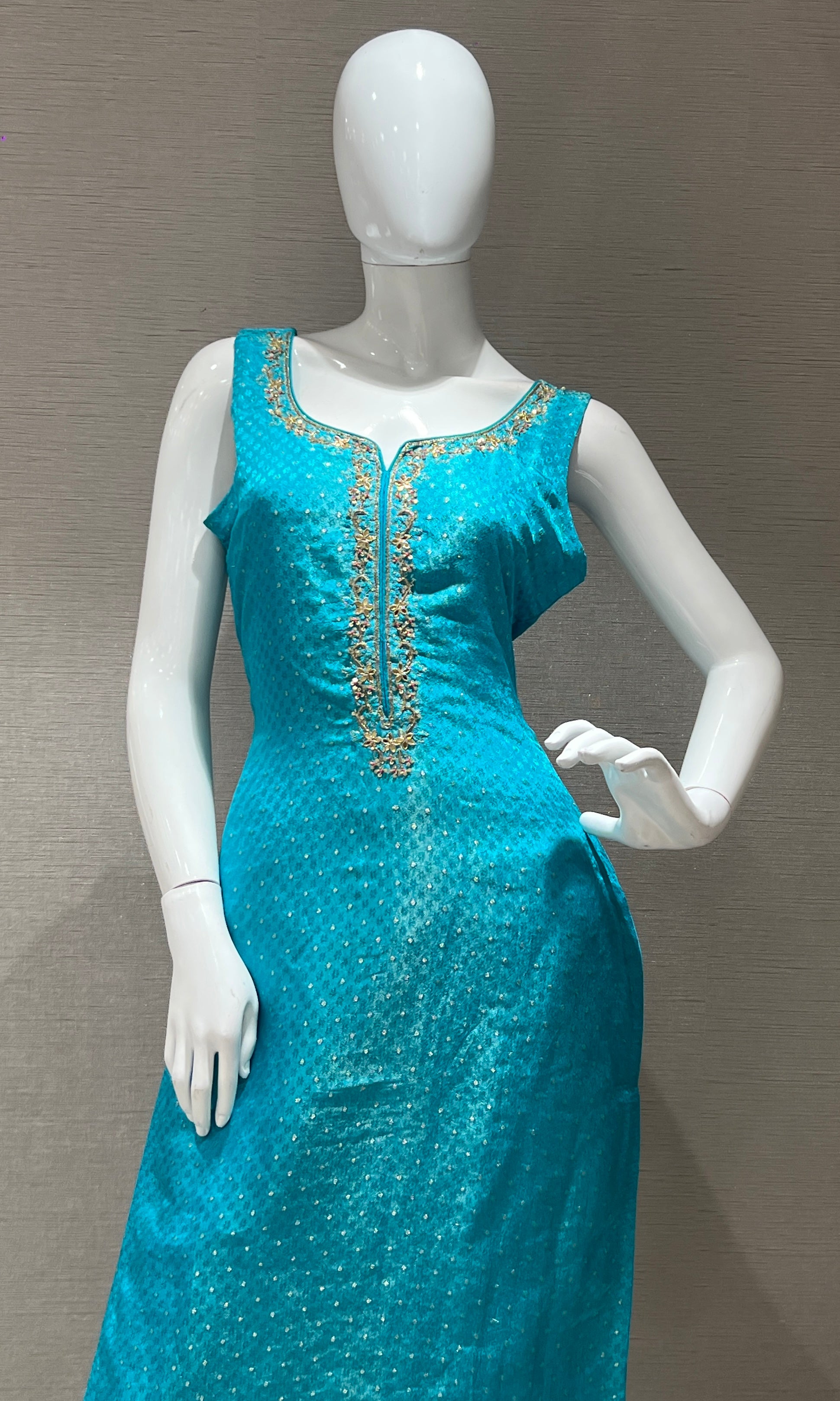 Sea Blue kurta set