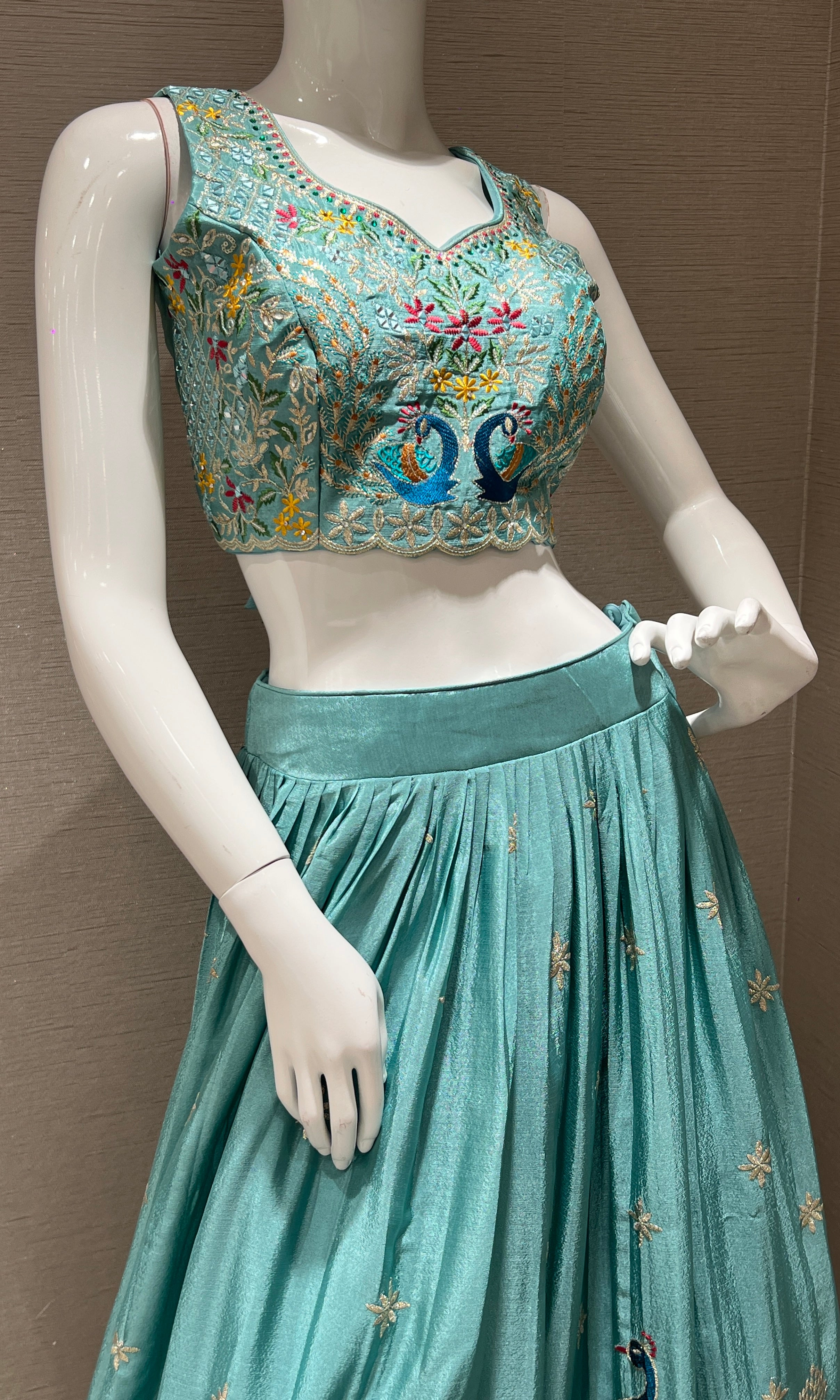 Blue Lehenga