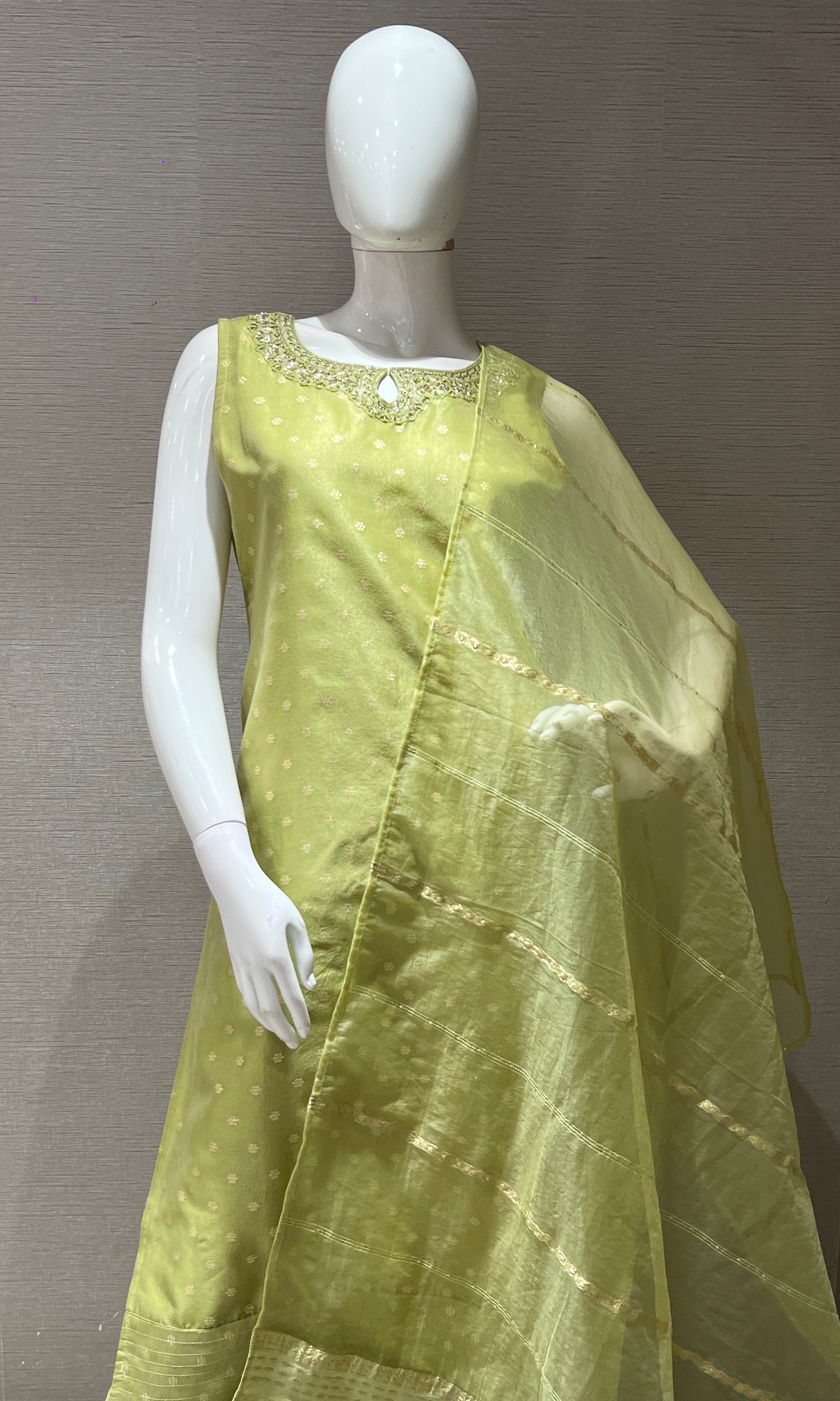 Pista green ETHNIC kurta set