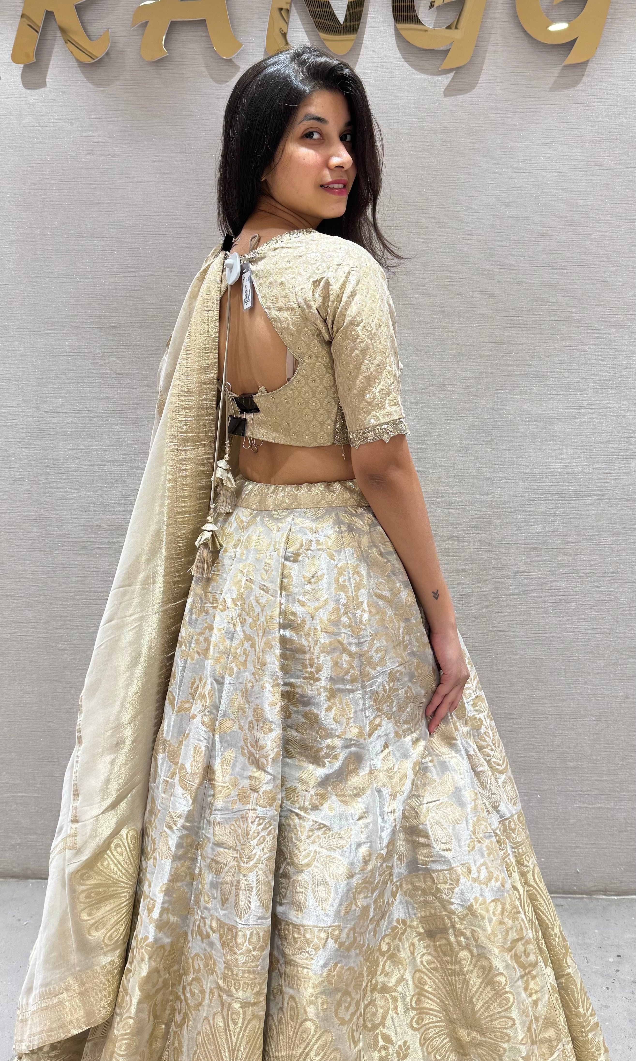 BEAGH FLORAL LEHENGA WITH ELEGANT BLOUSE