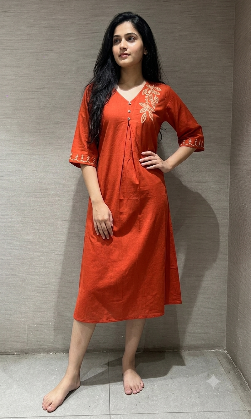 Rust SUMMER DRESS