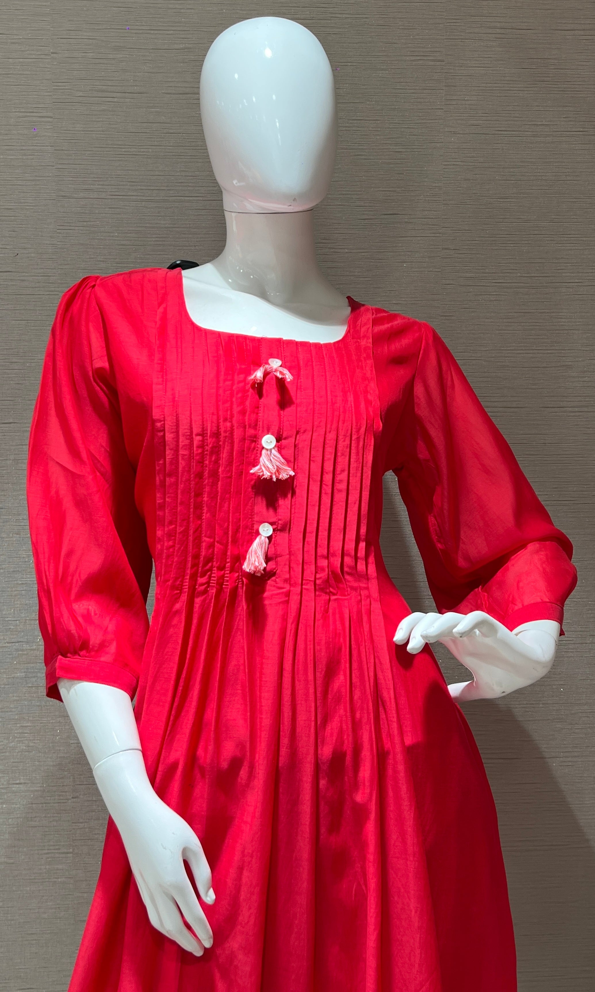 Rani pink Anarkali