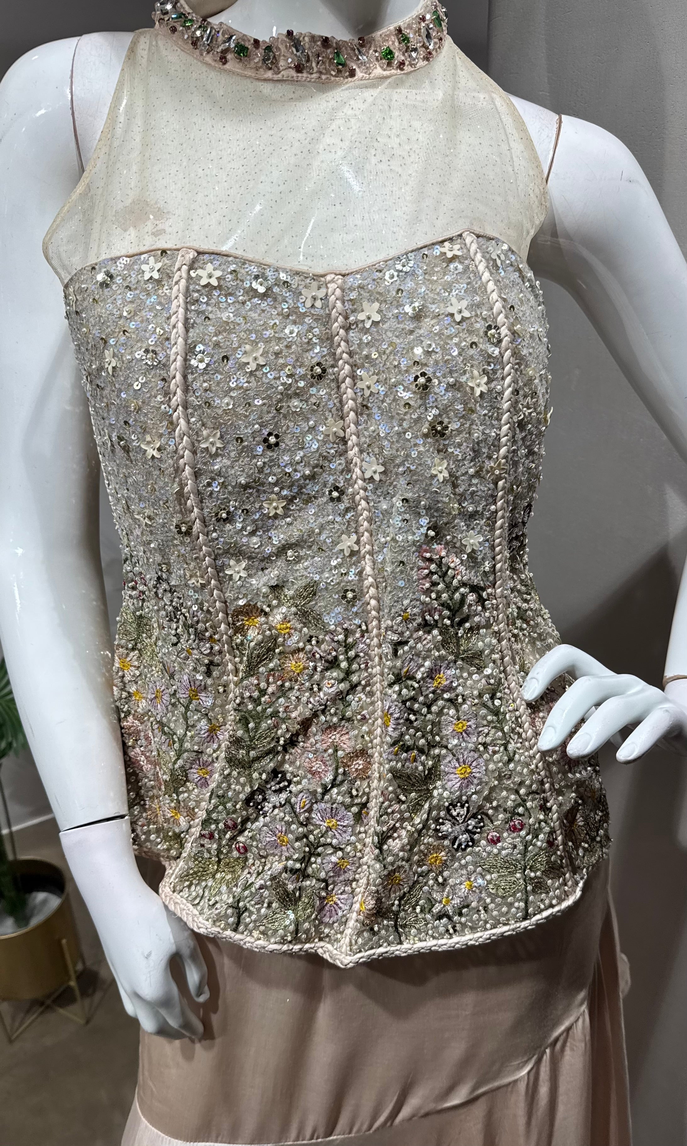 FAWN Embroidered CORSET with Skirt