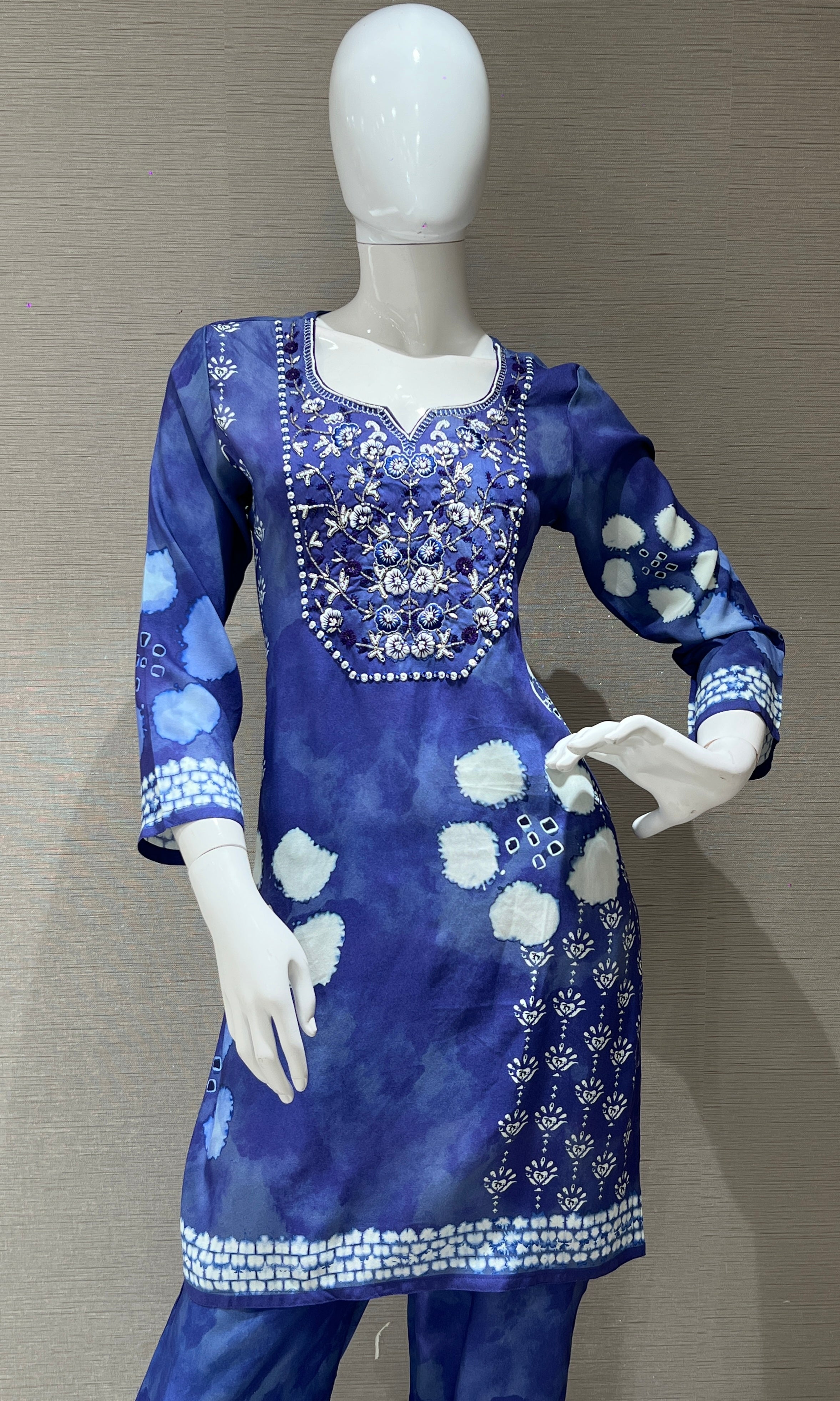 Blue cord set