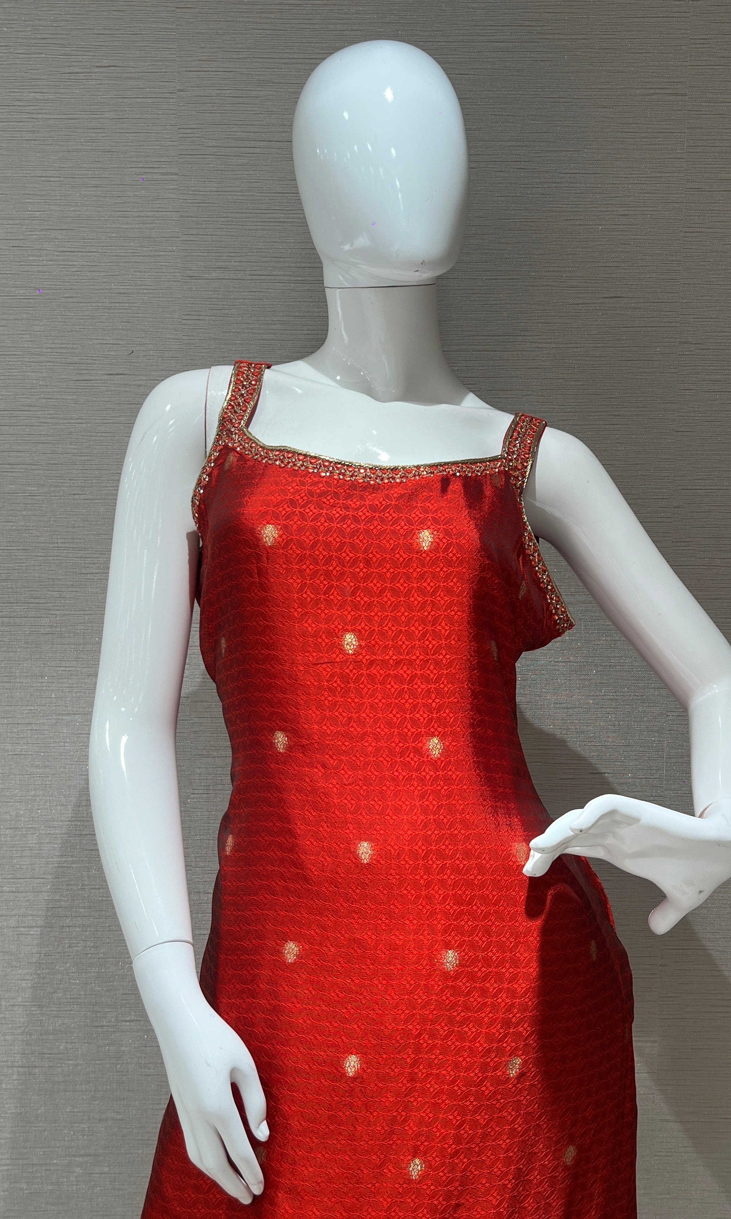 Maroon kurta set