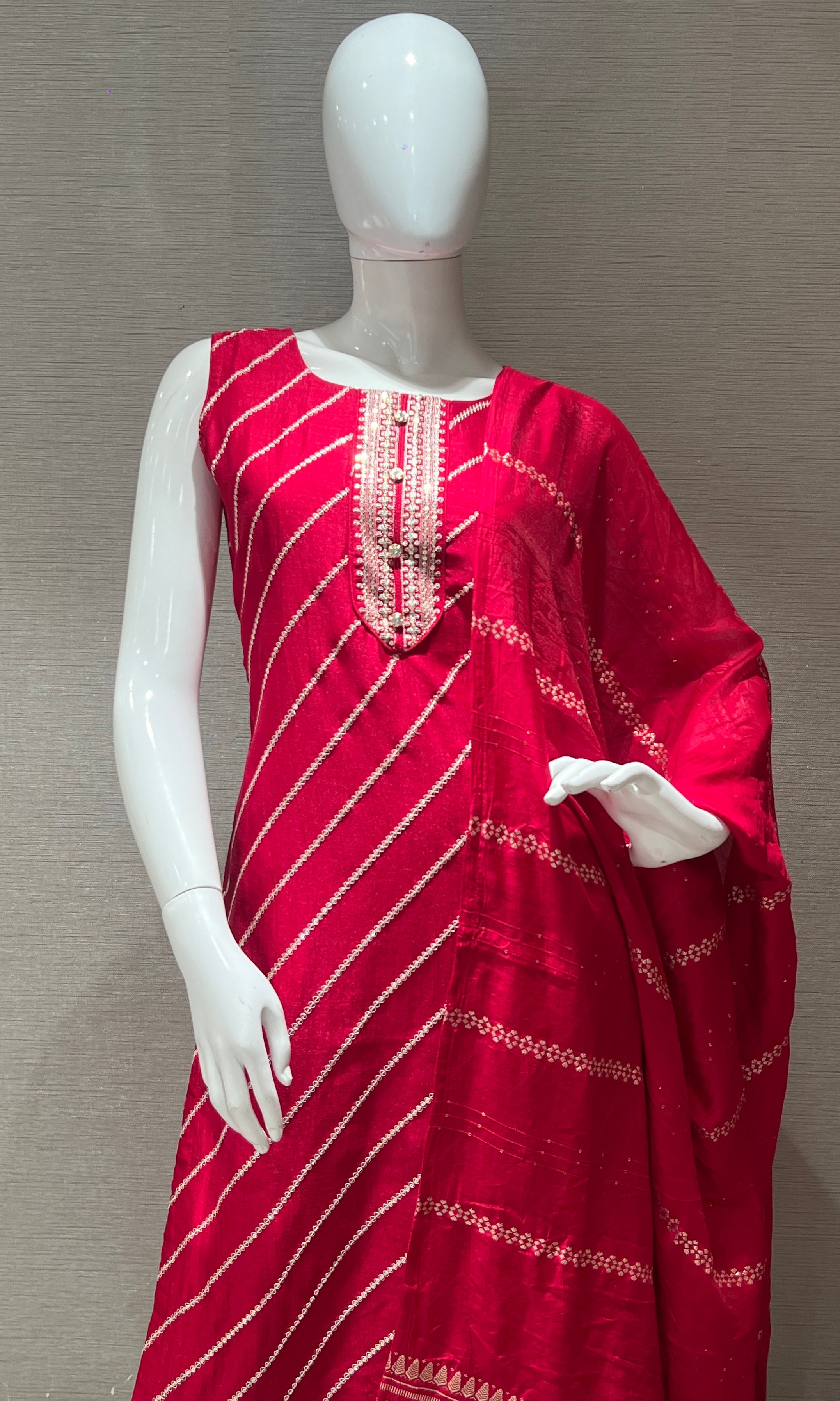 Pink kurta set