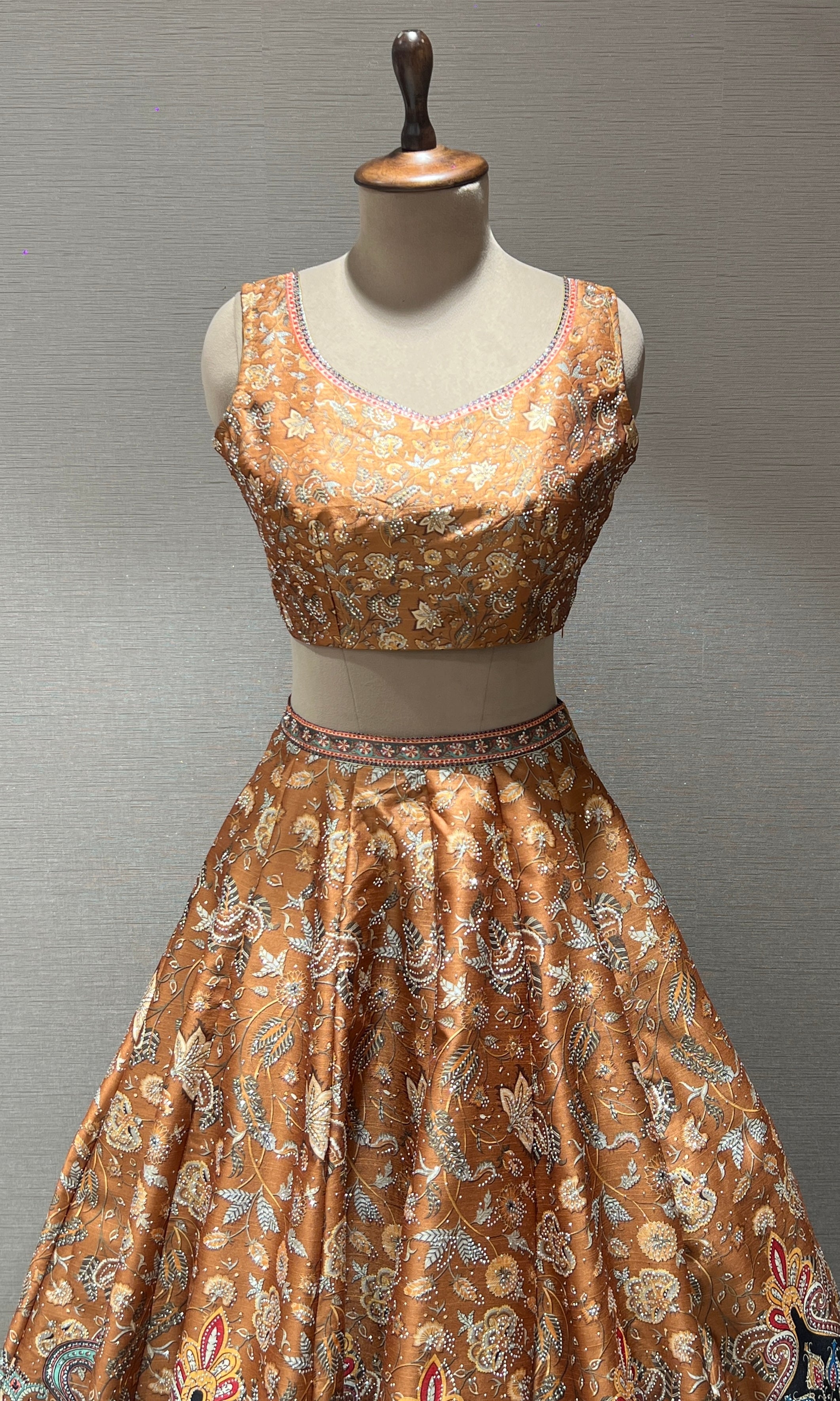 Mustard yellow Lehenga