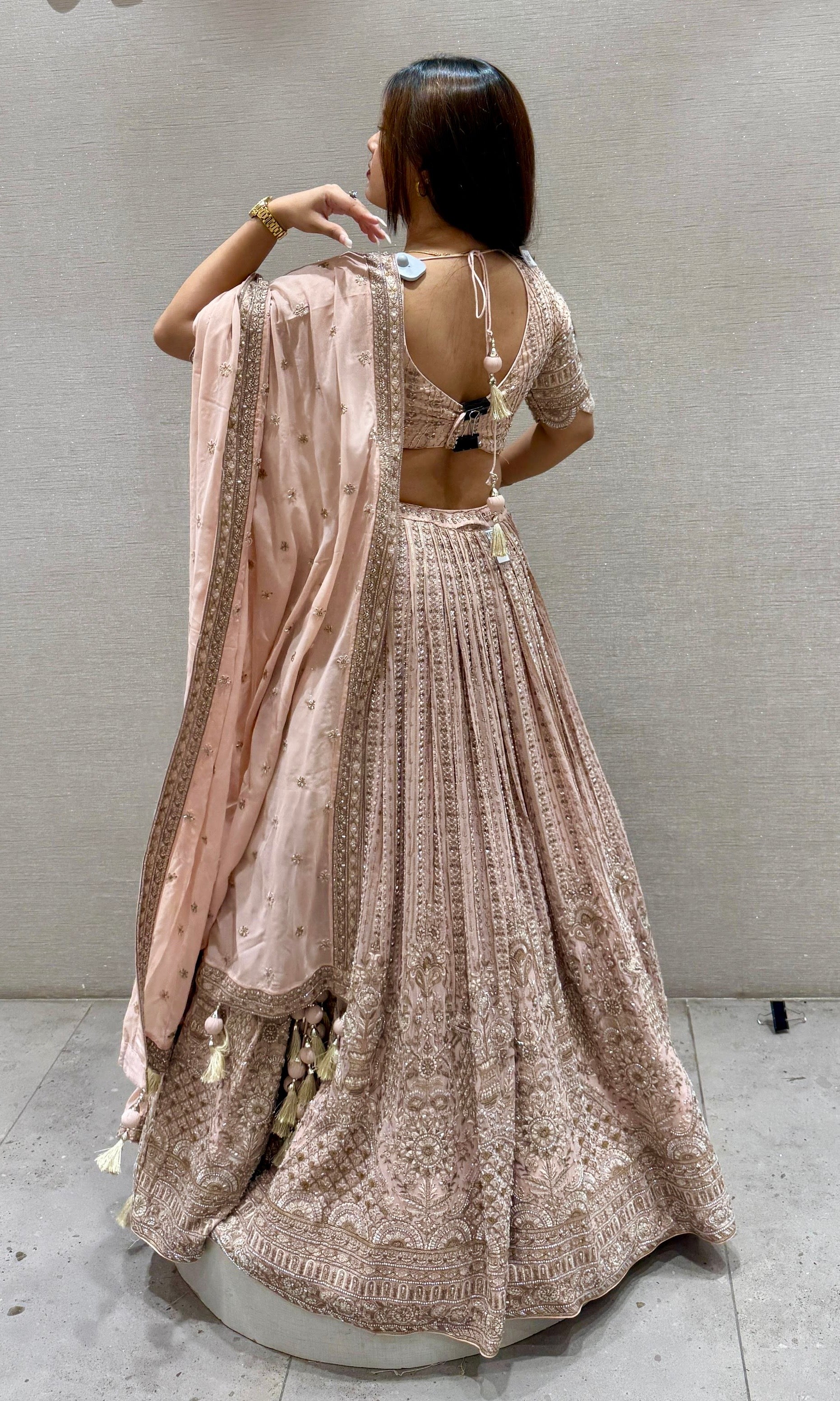 Baby pink Lehenga