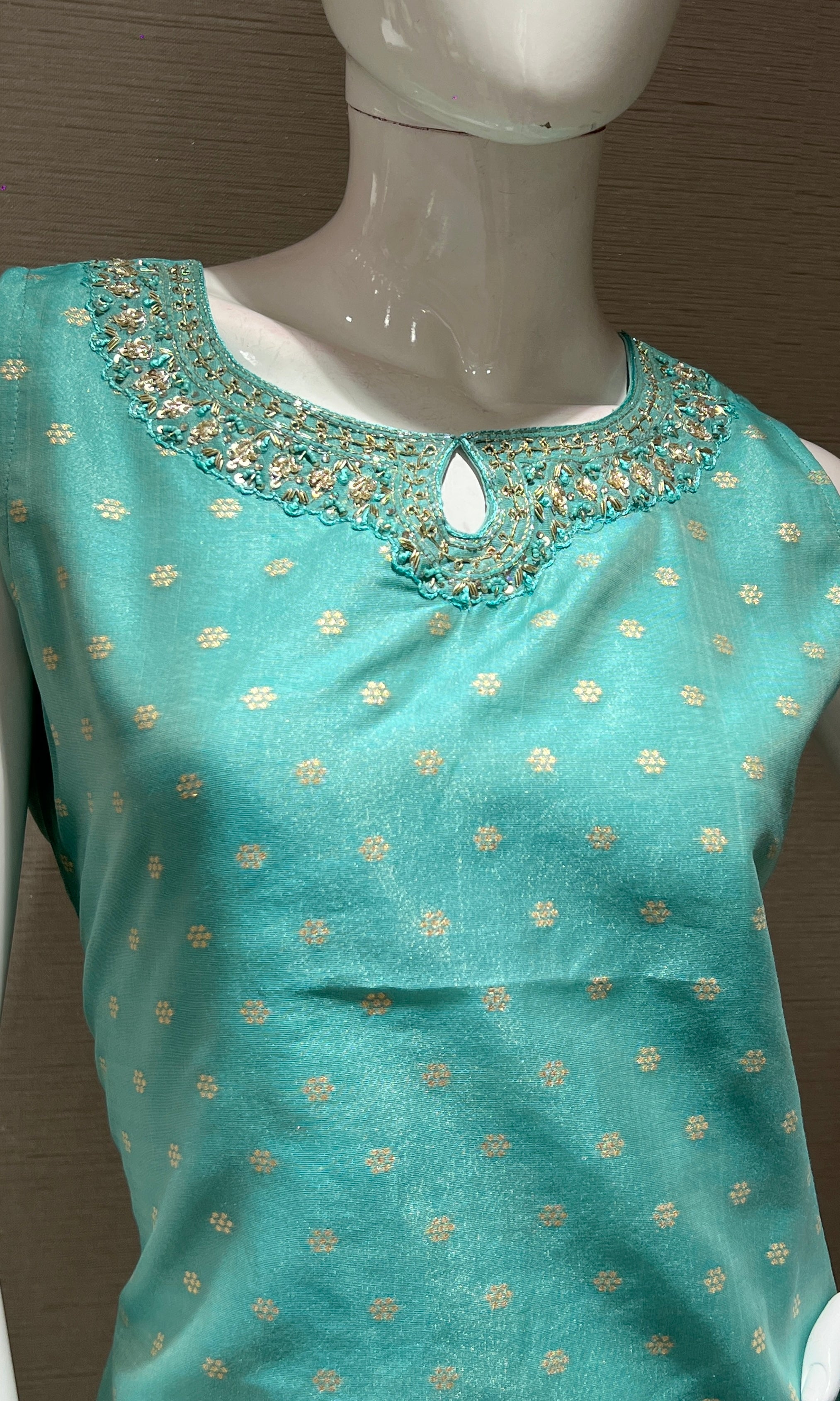 Sea green ETHNIC kurta set