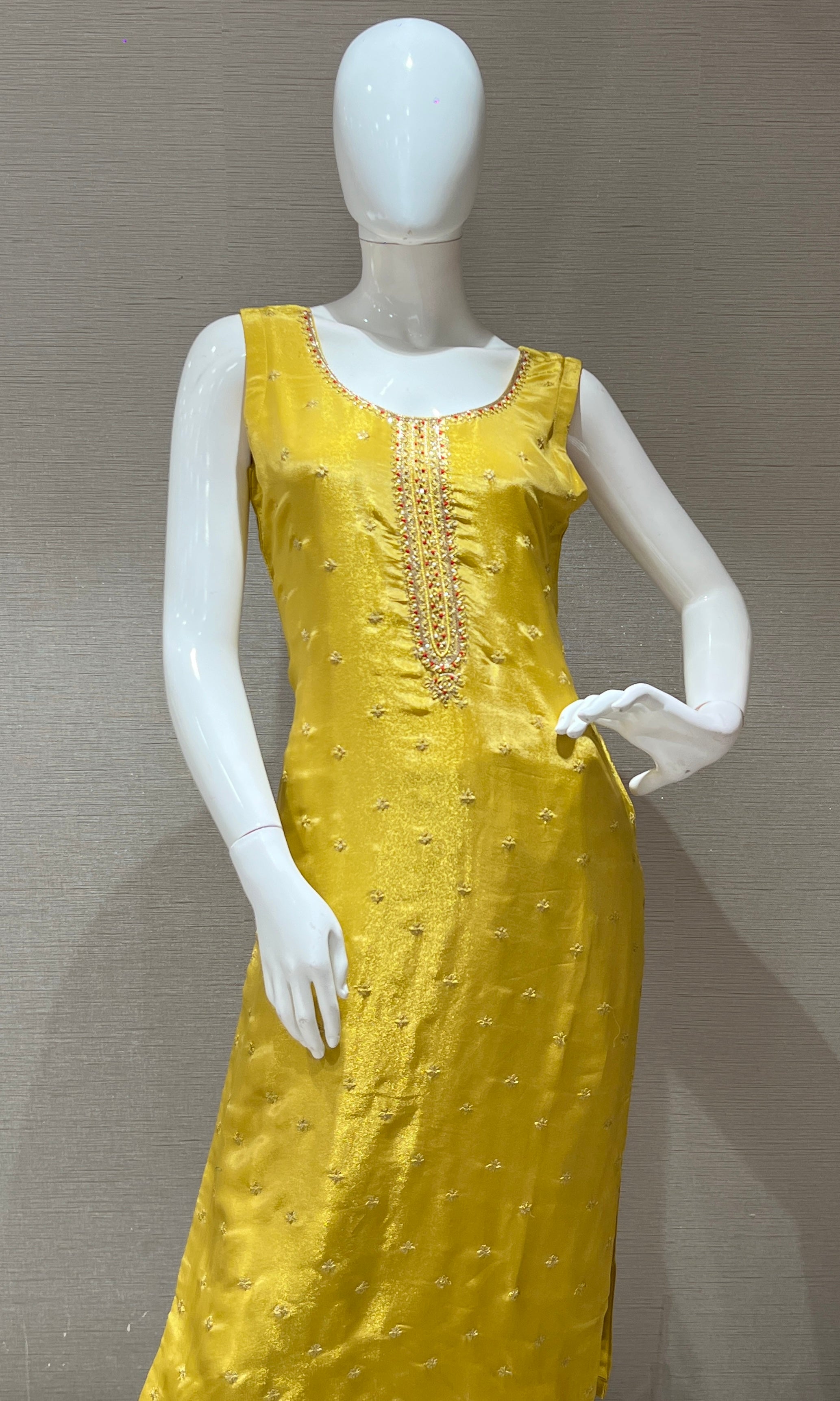 Yellow kurta set