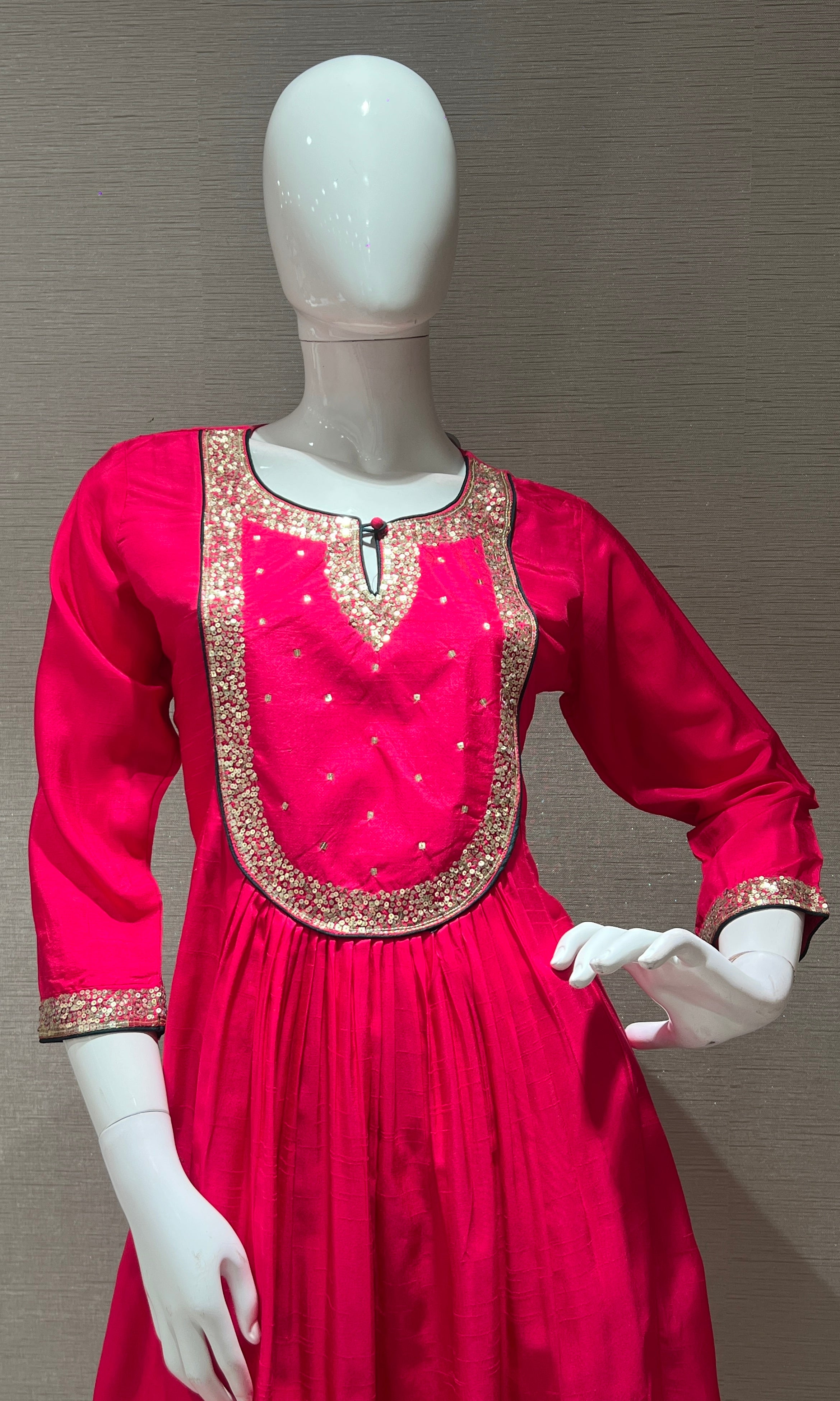 Pink kurta set
