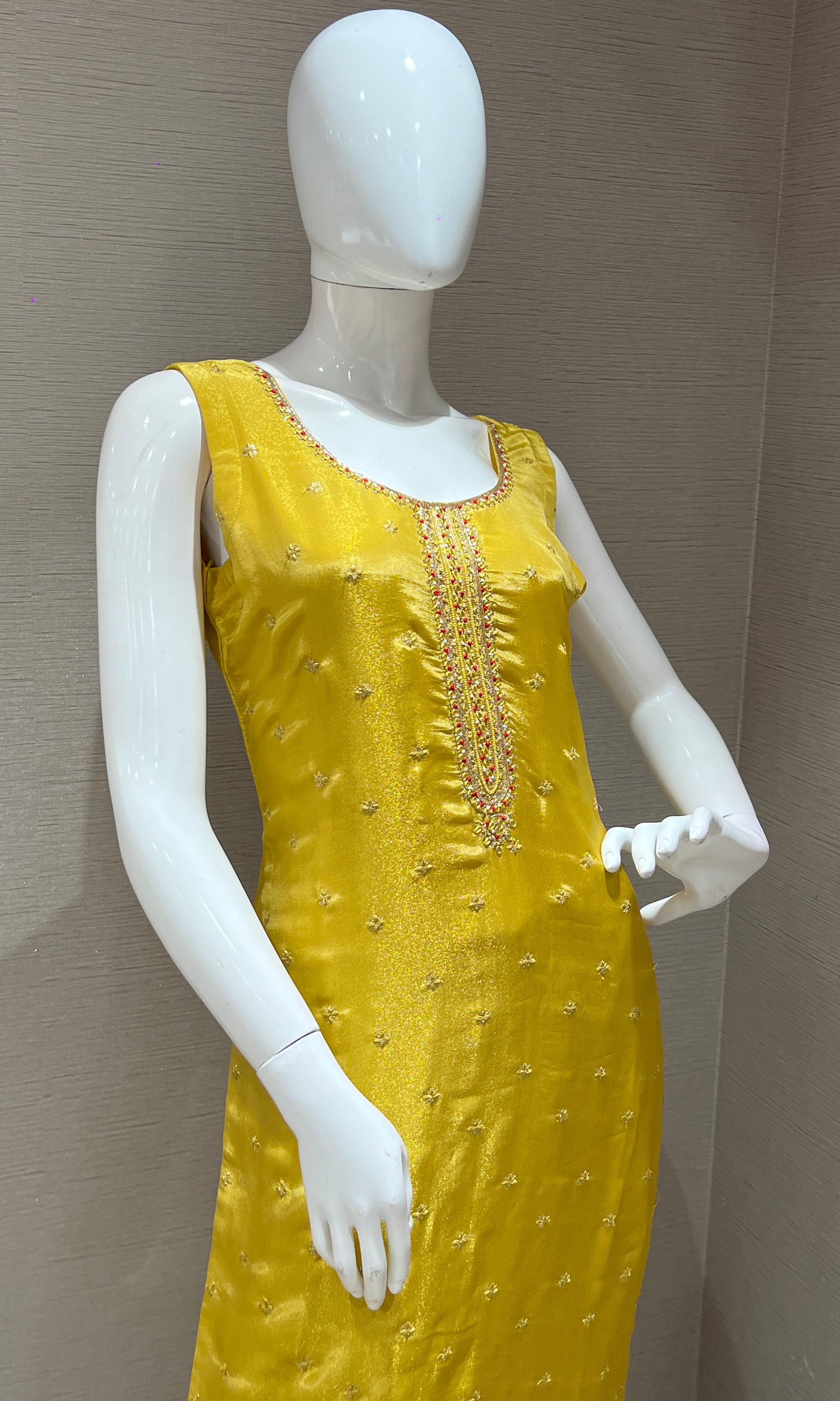 Yellow kurta set