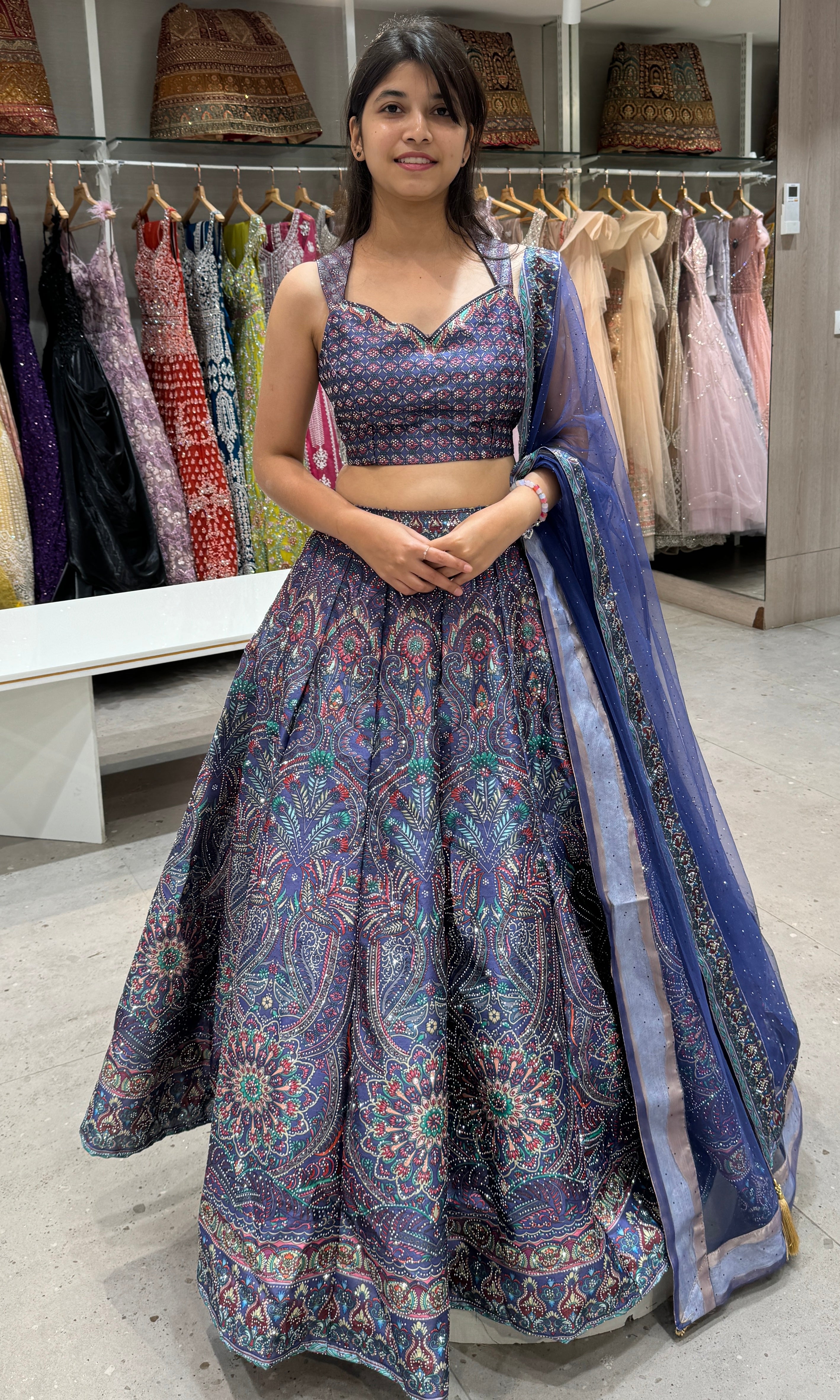Purple Lehenga