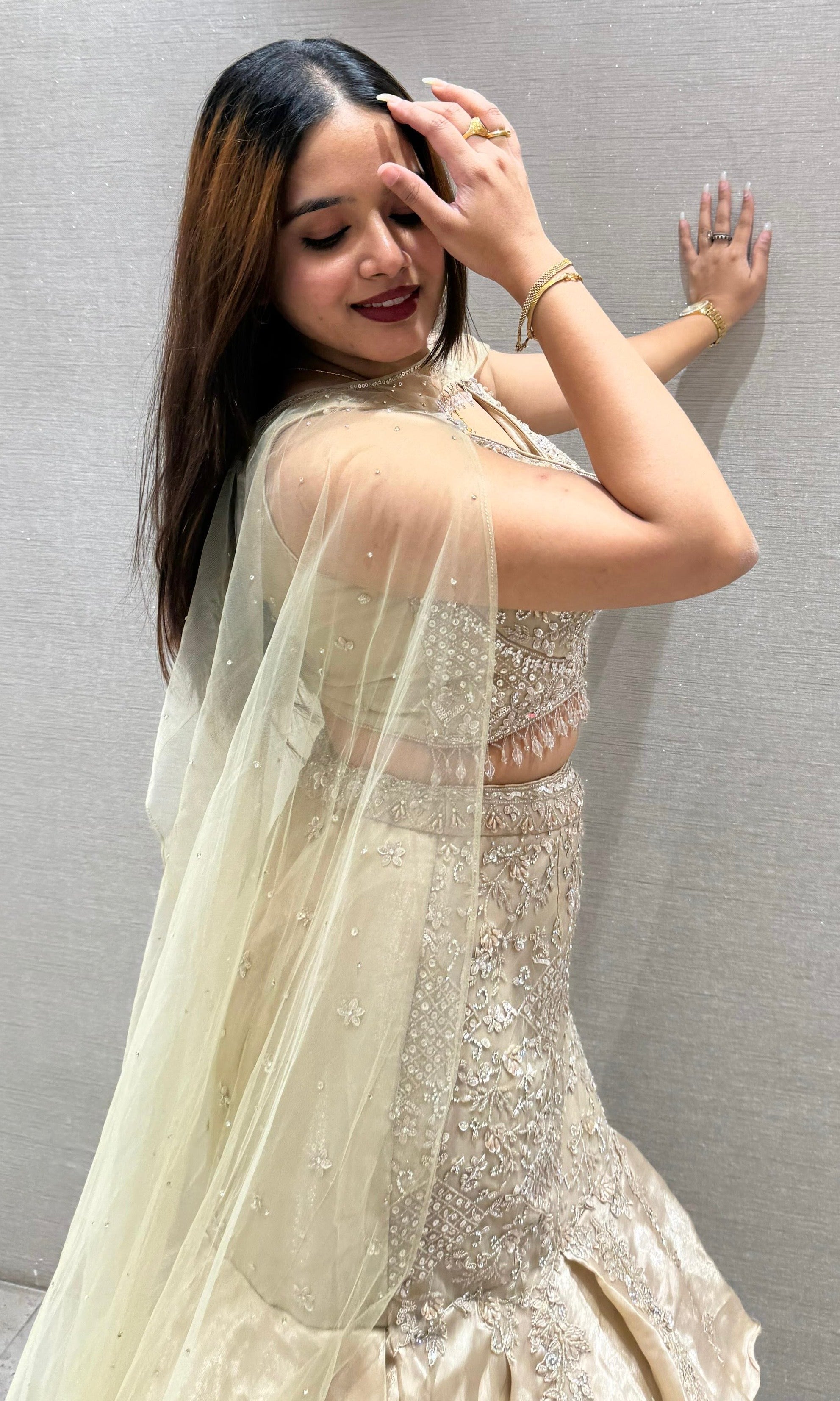 Gold Lehenga