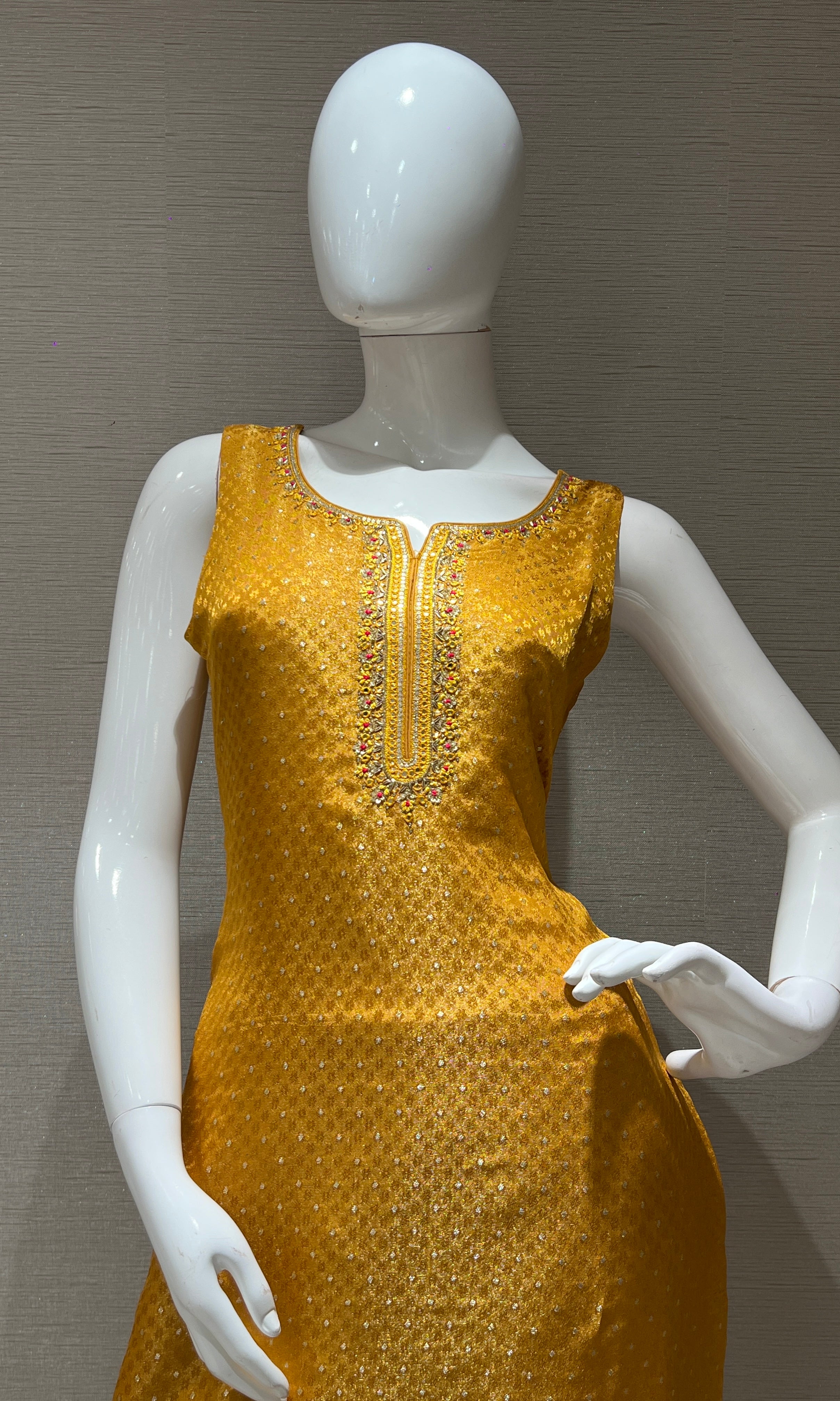 Yellow kurta set