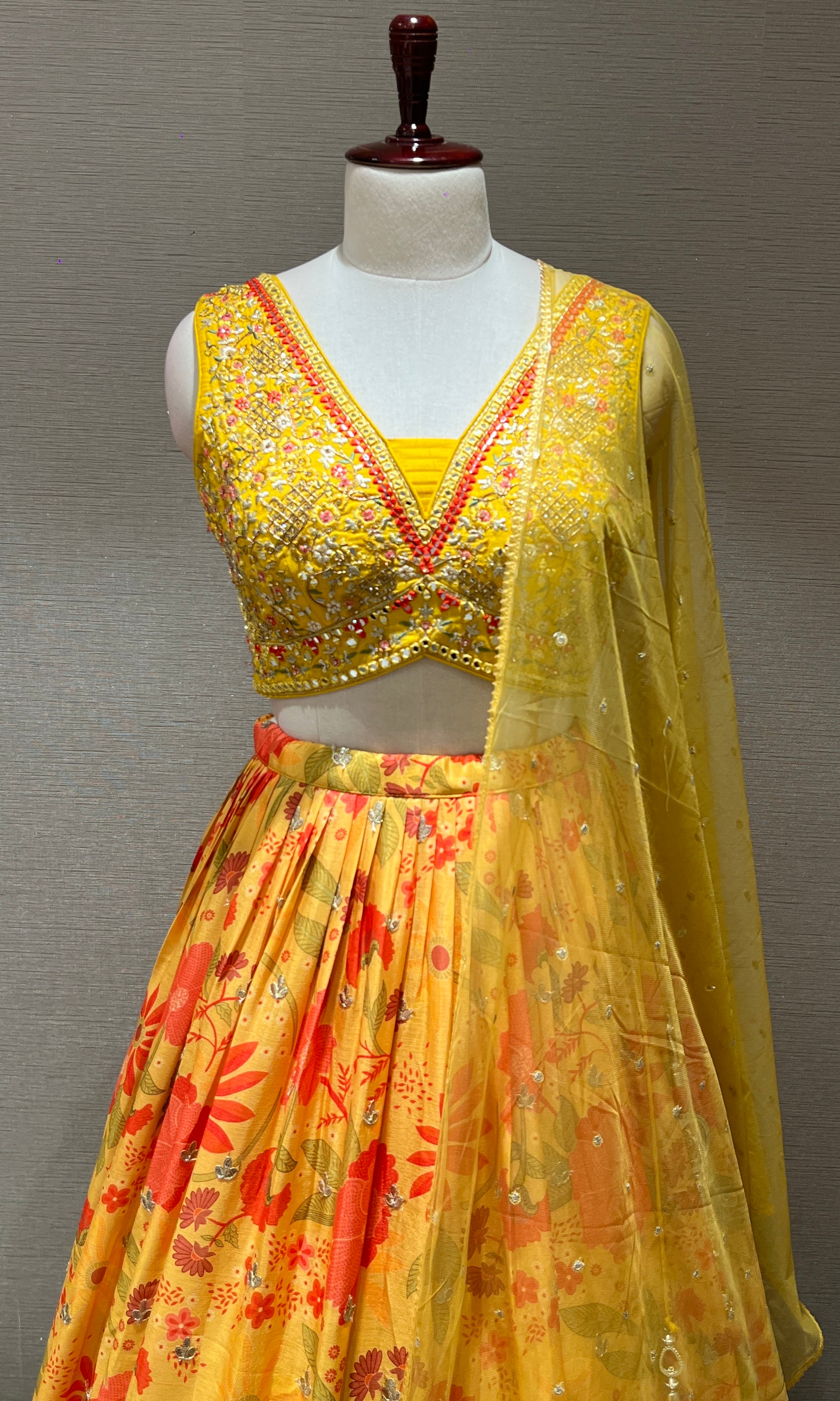 Yellow Lehenga