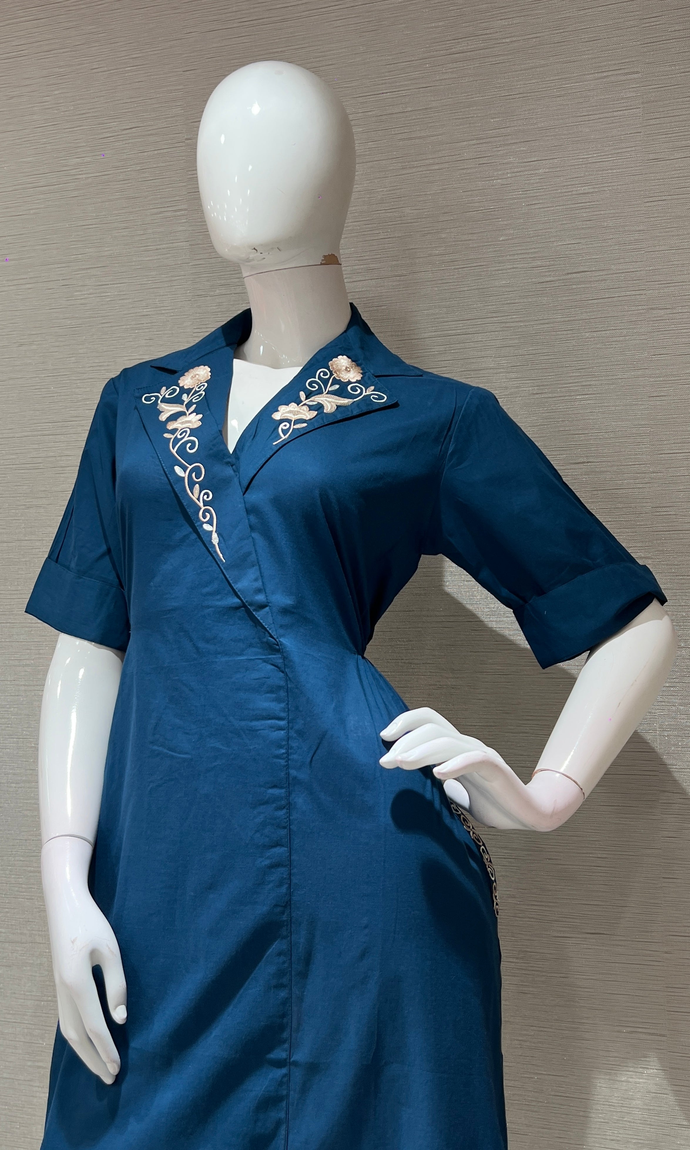 Navy blue SUMMER DRESS