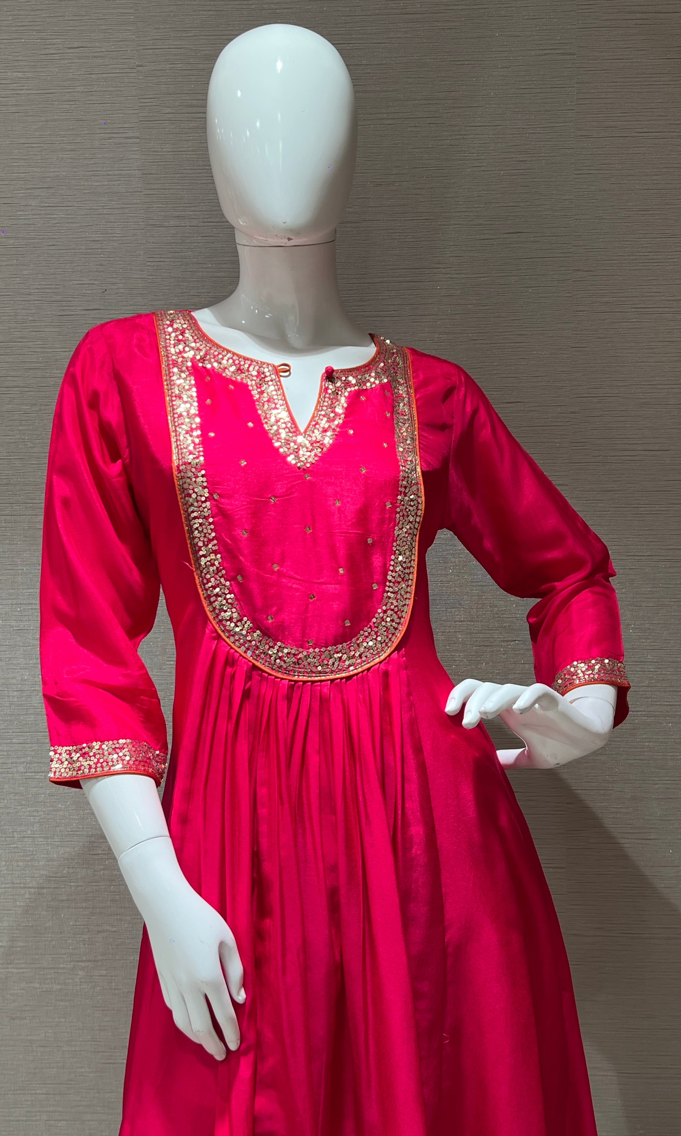 Pink kurta set