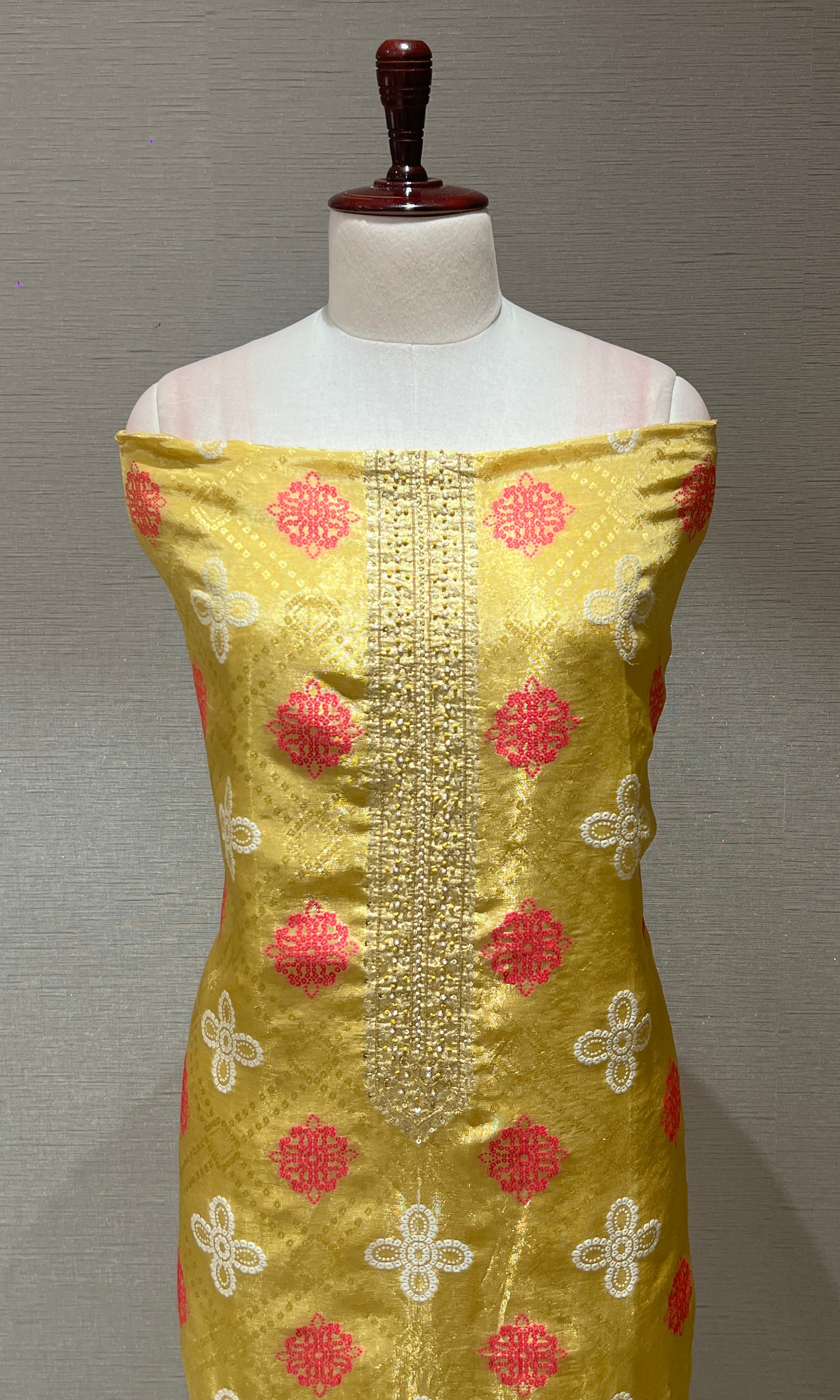 Sandel dress material