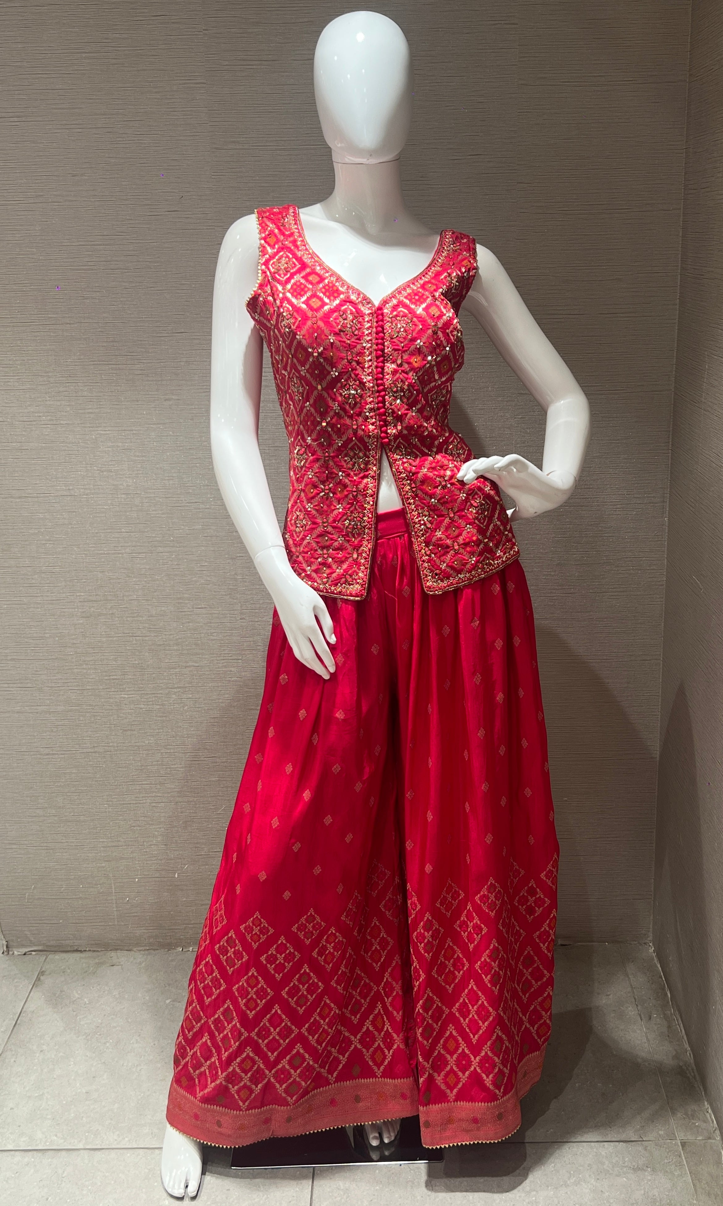 Pink palazzo