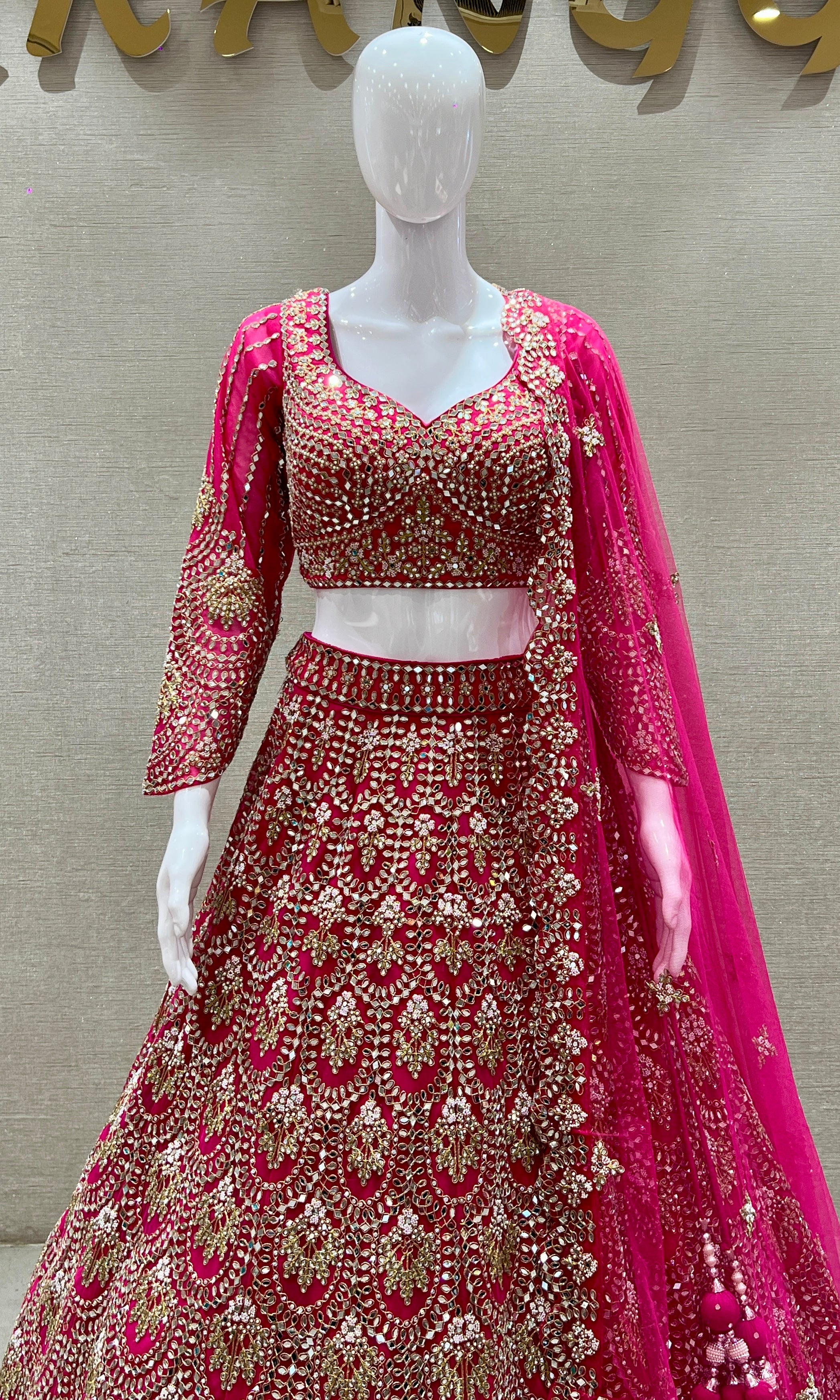 Pink Lehenga