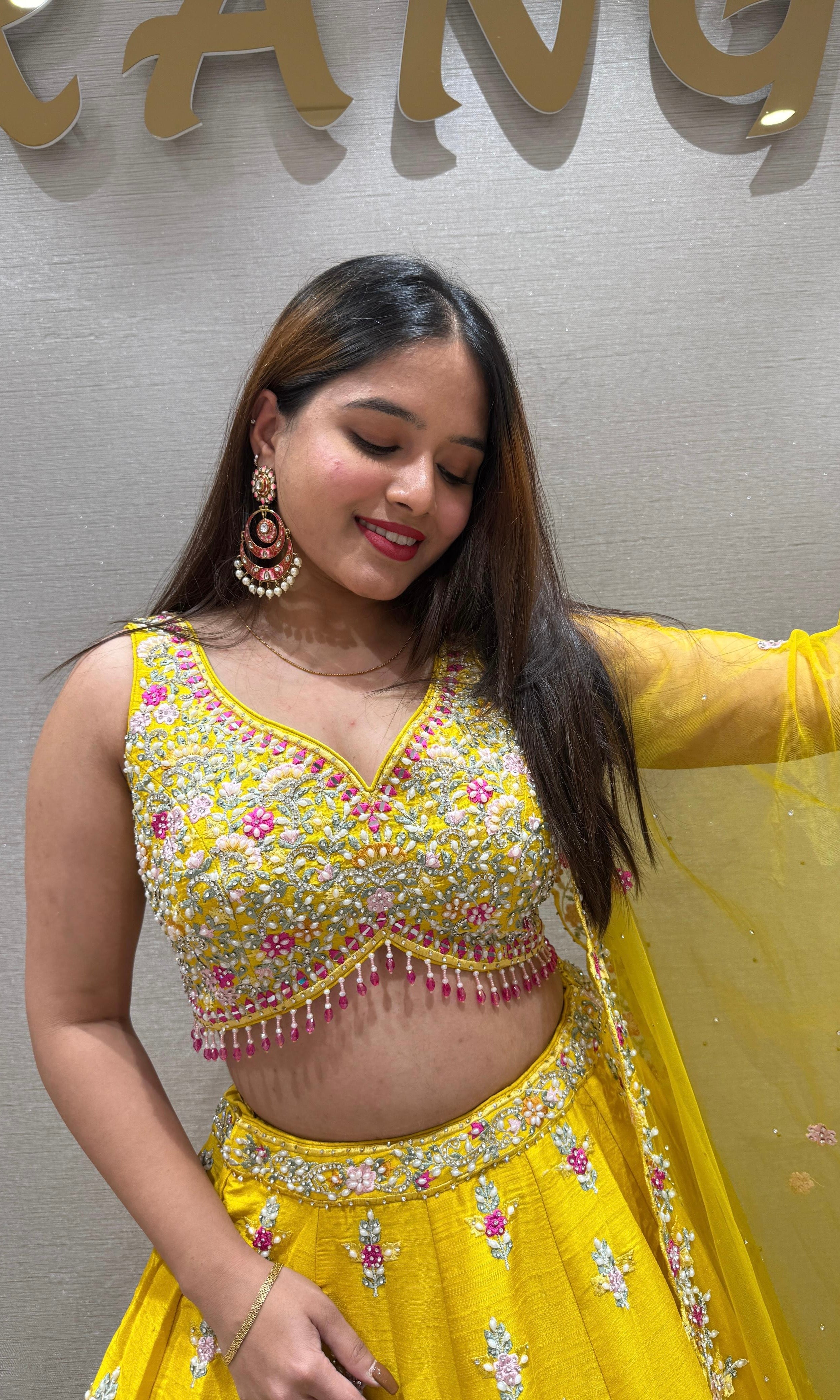 Yellow Lehenga