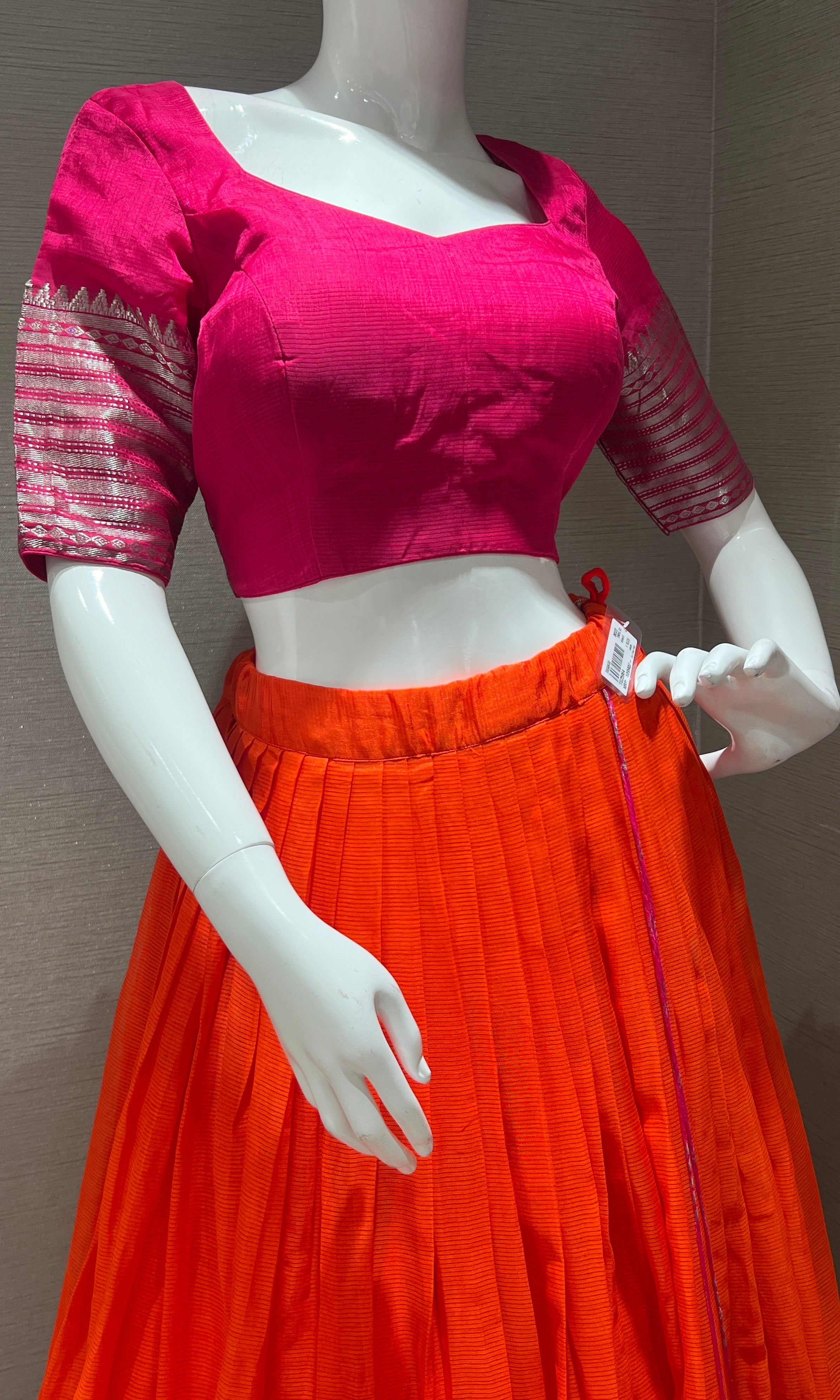 Orange Lehenga