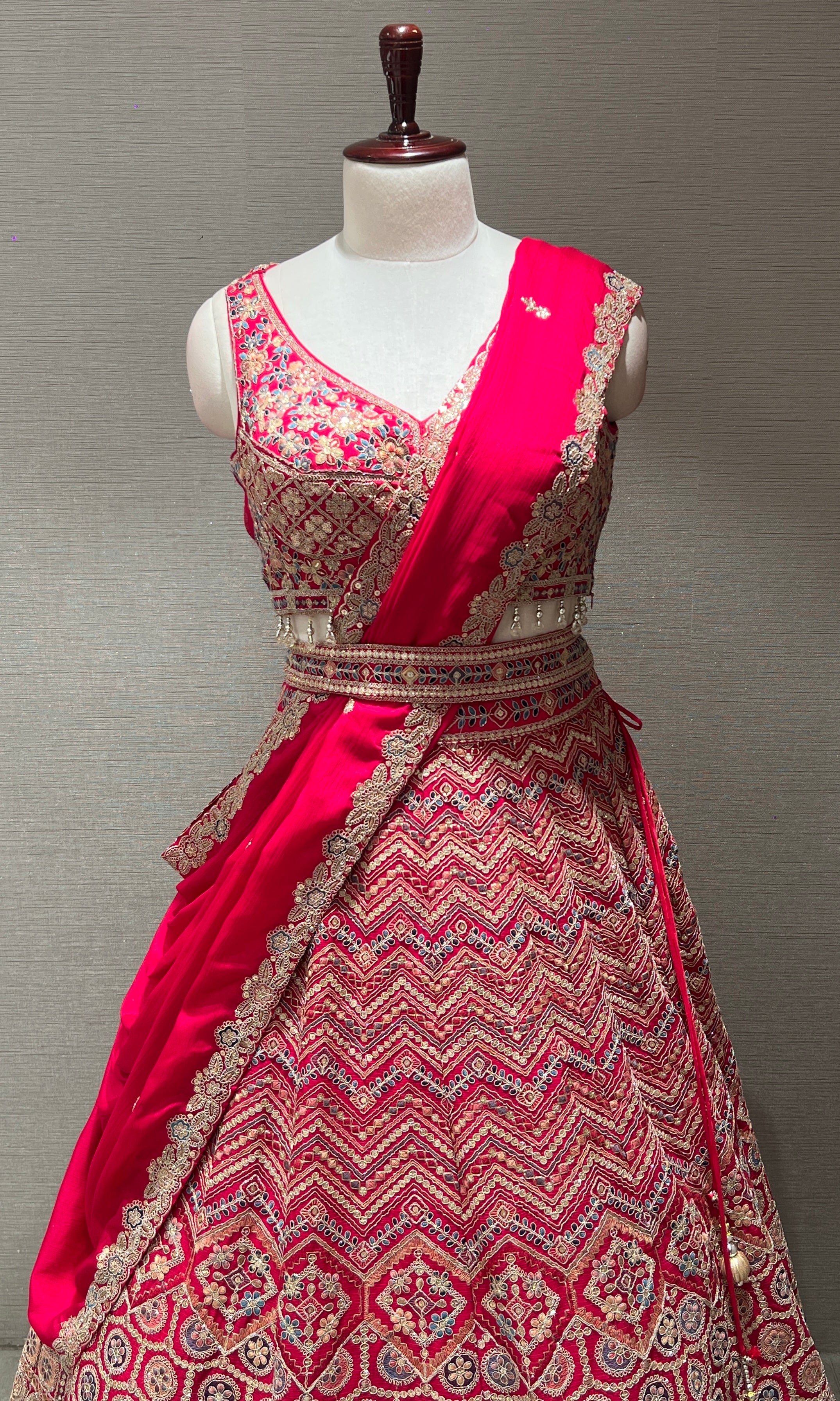 Pink Lehenga