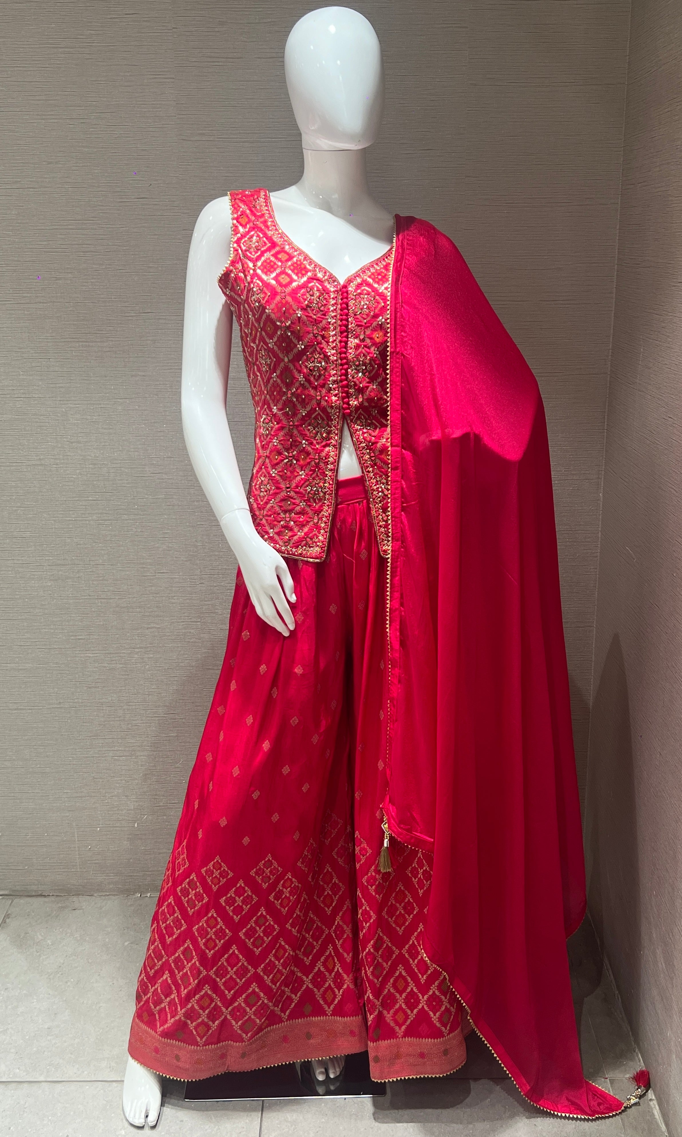 Pink palazzo