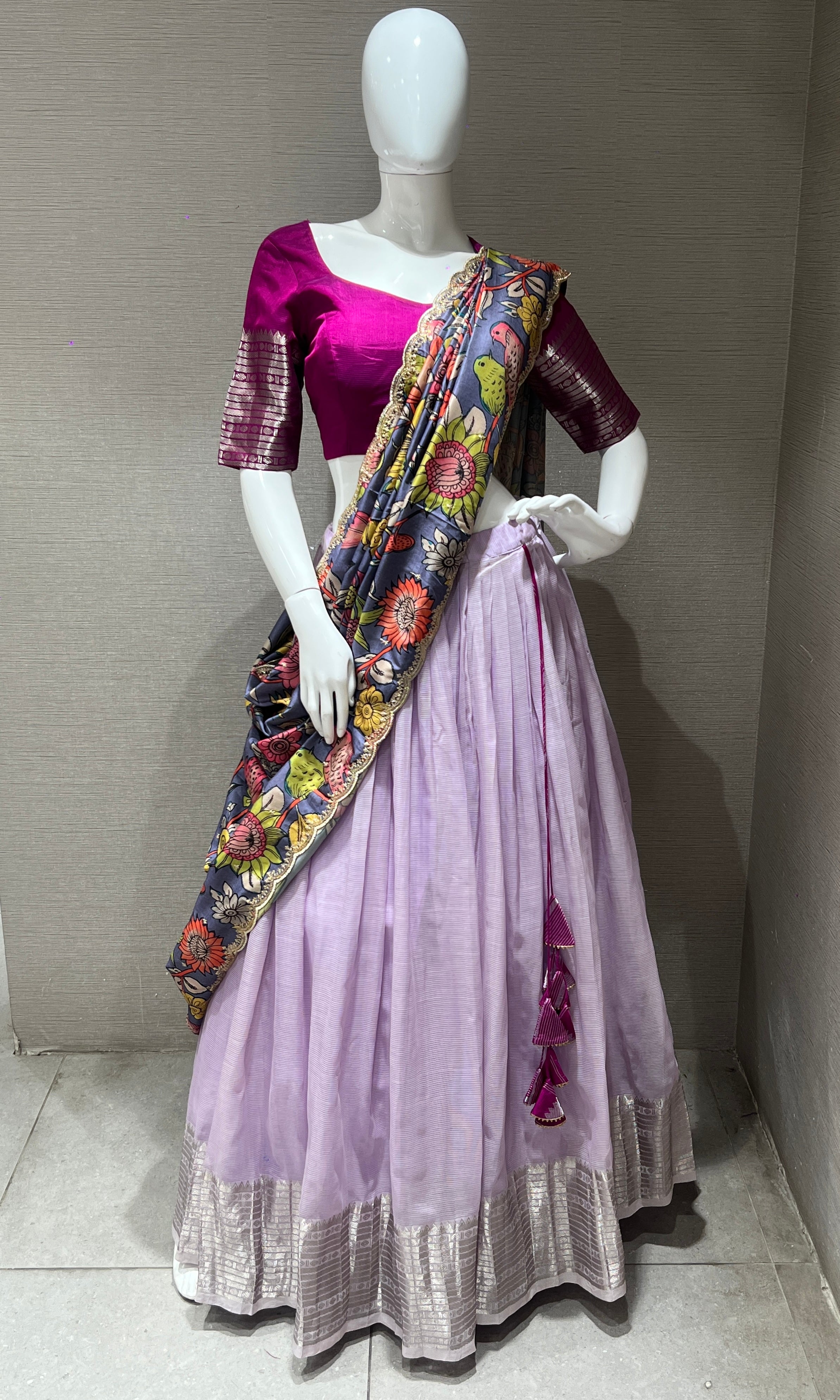 Lavender Lehenga
