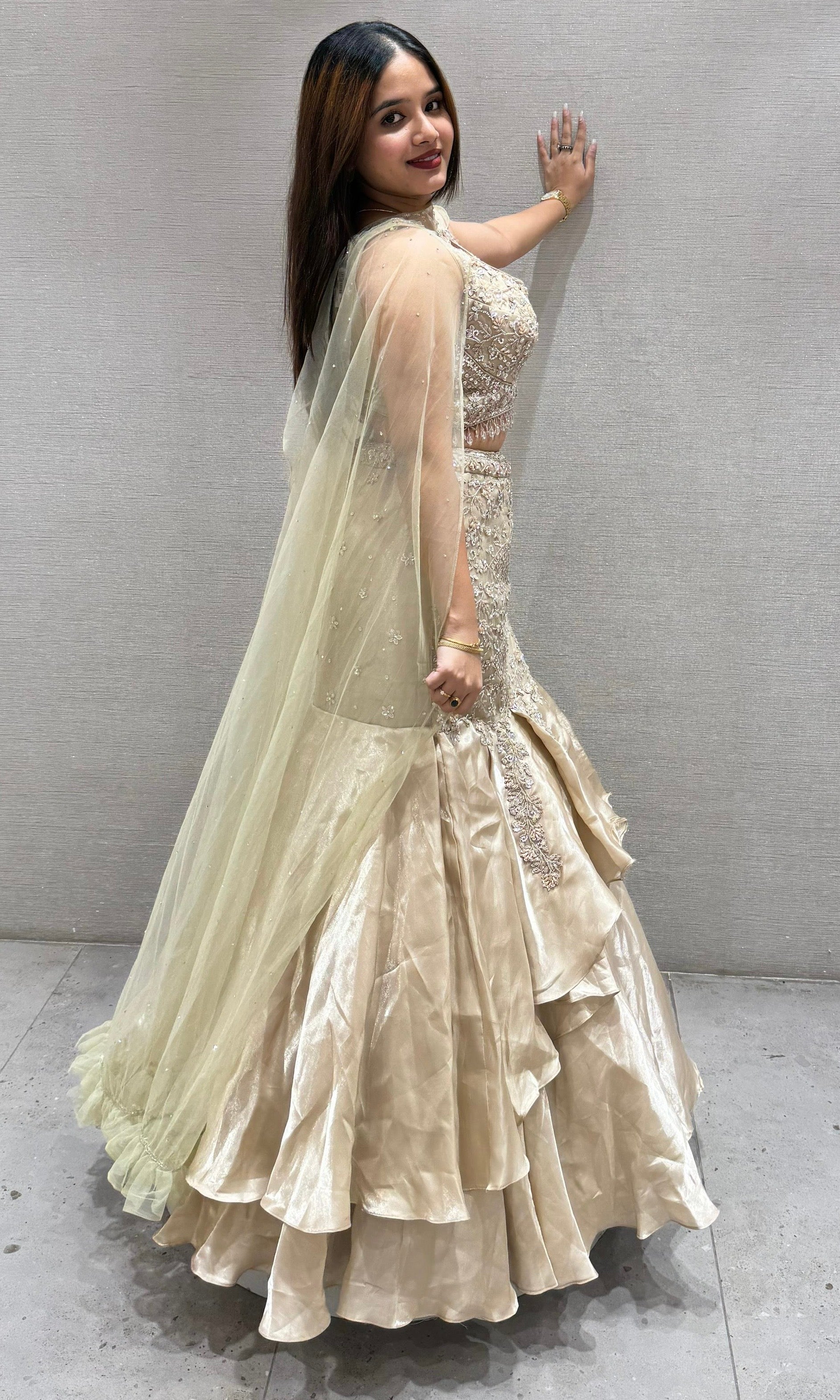 Gold Lehenga