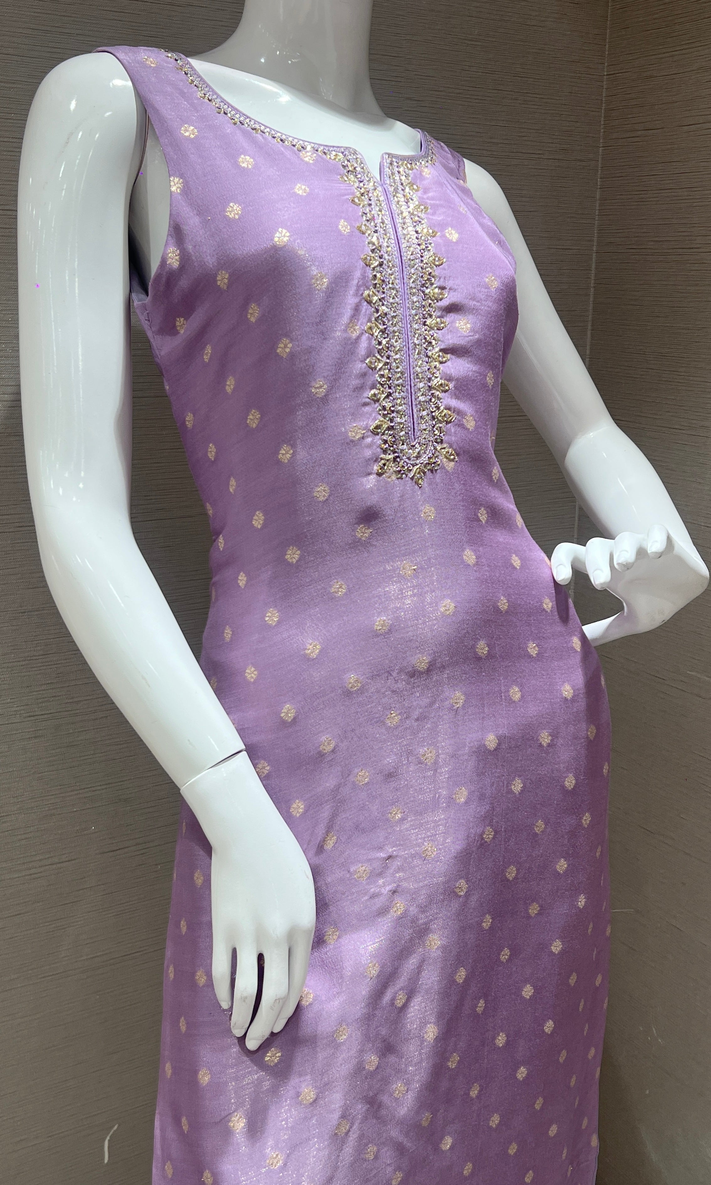 Light purple kurta set