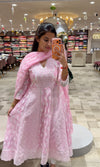 Blush Pink Chikankari Kurta Set