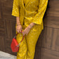 Golden yellow boss suit cord set, Co-ord set , traditional blazer suit, kurta set, palazzo set, long dress,